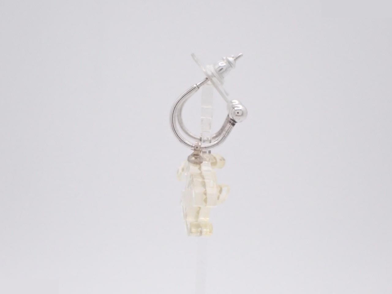 Coco Mark Rhinestone Earrings — view 3