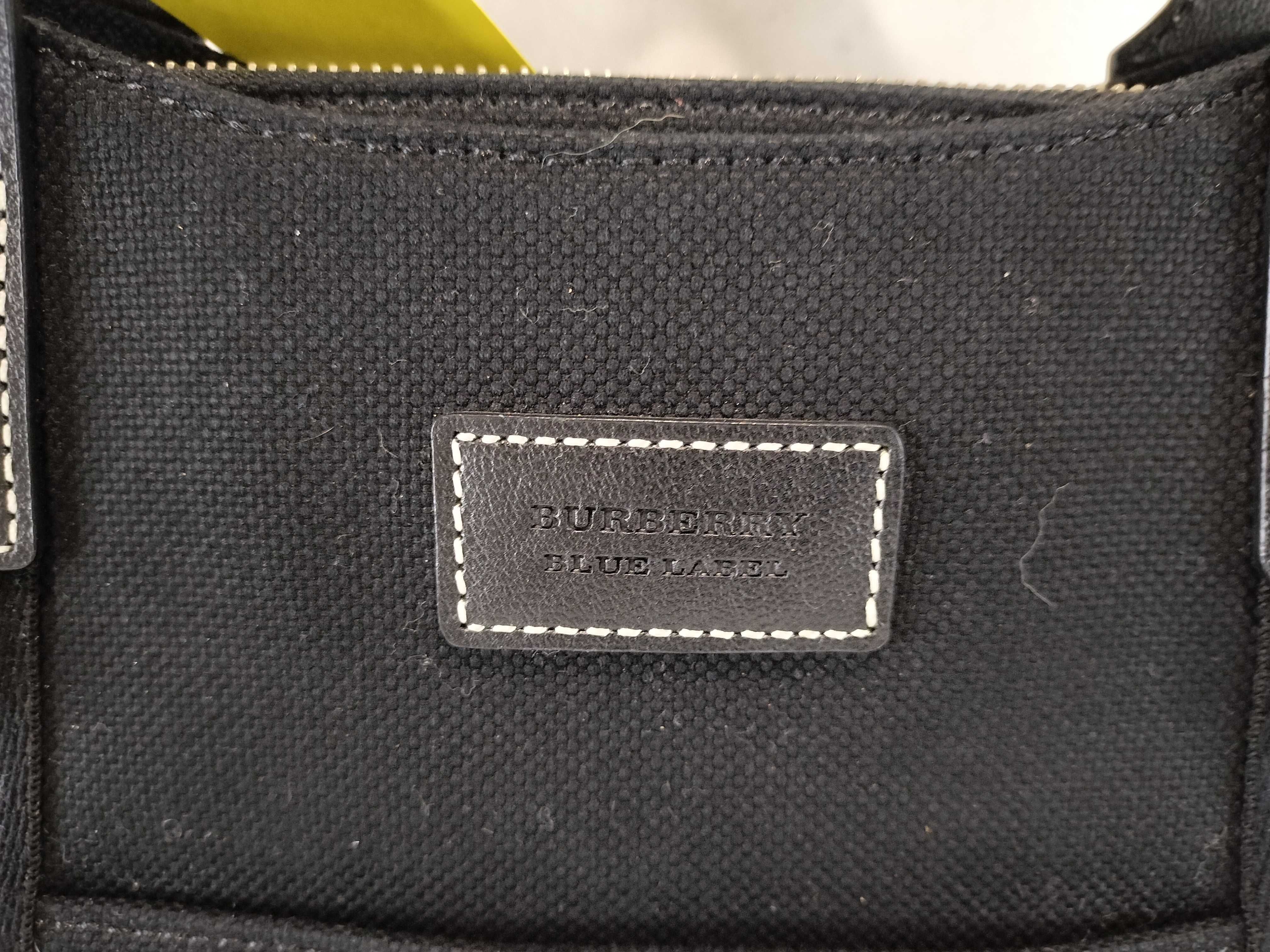 Bag Tote Handbag Canvas Black Handbag — view 2