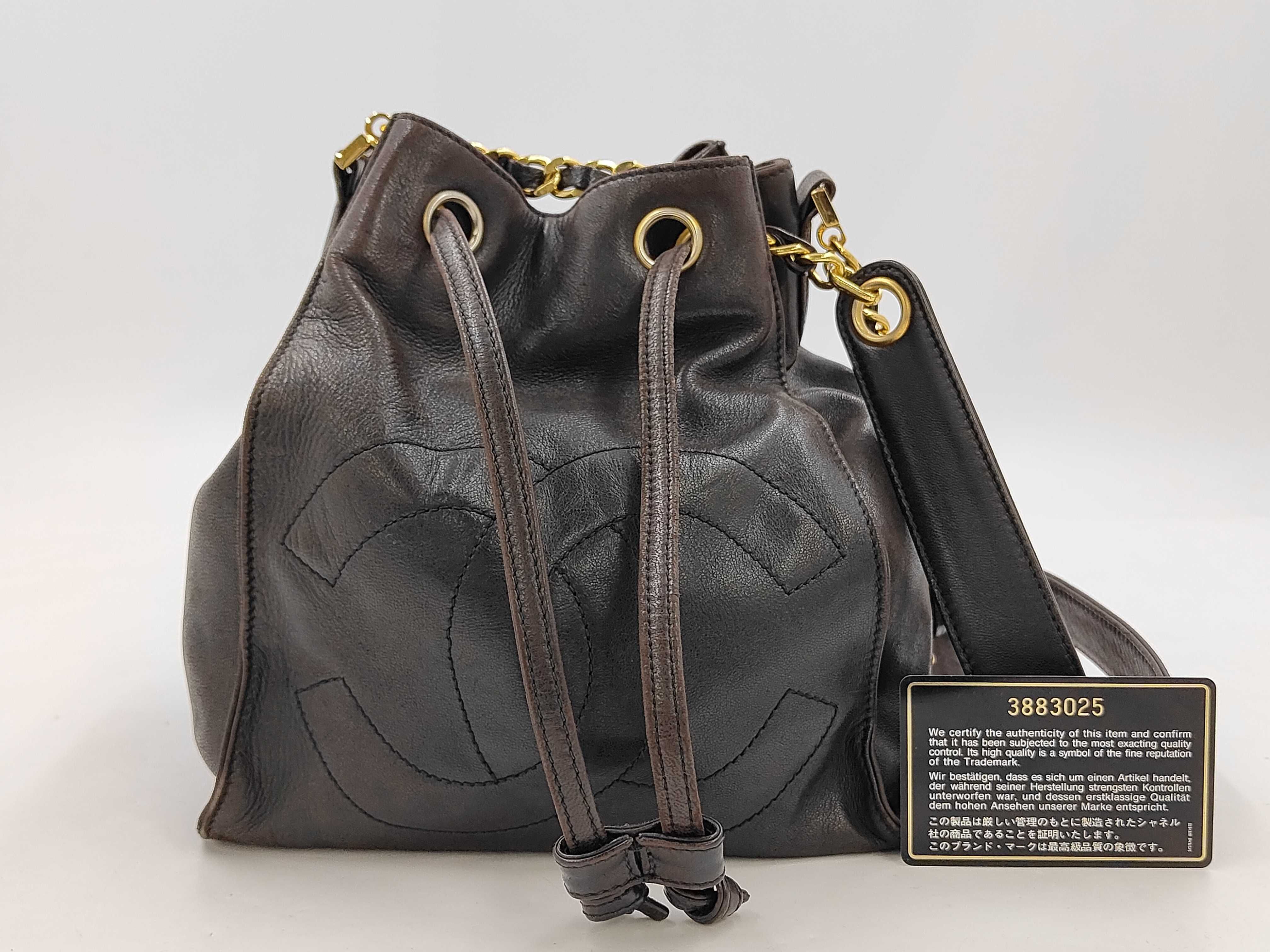 drawstring shoulder bag