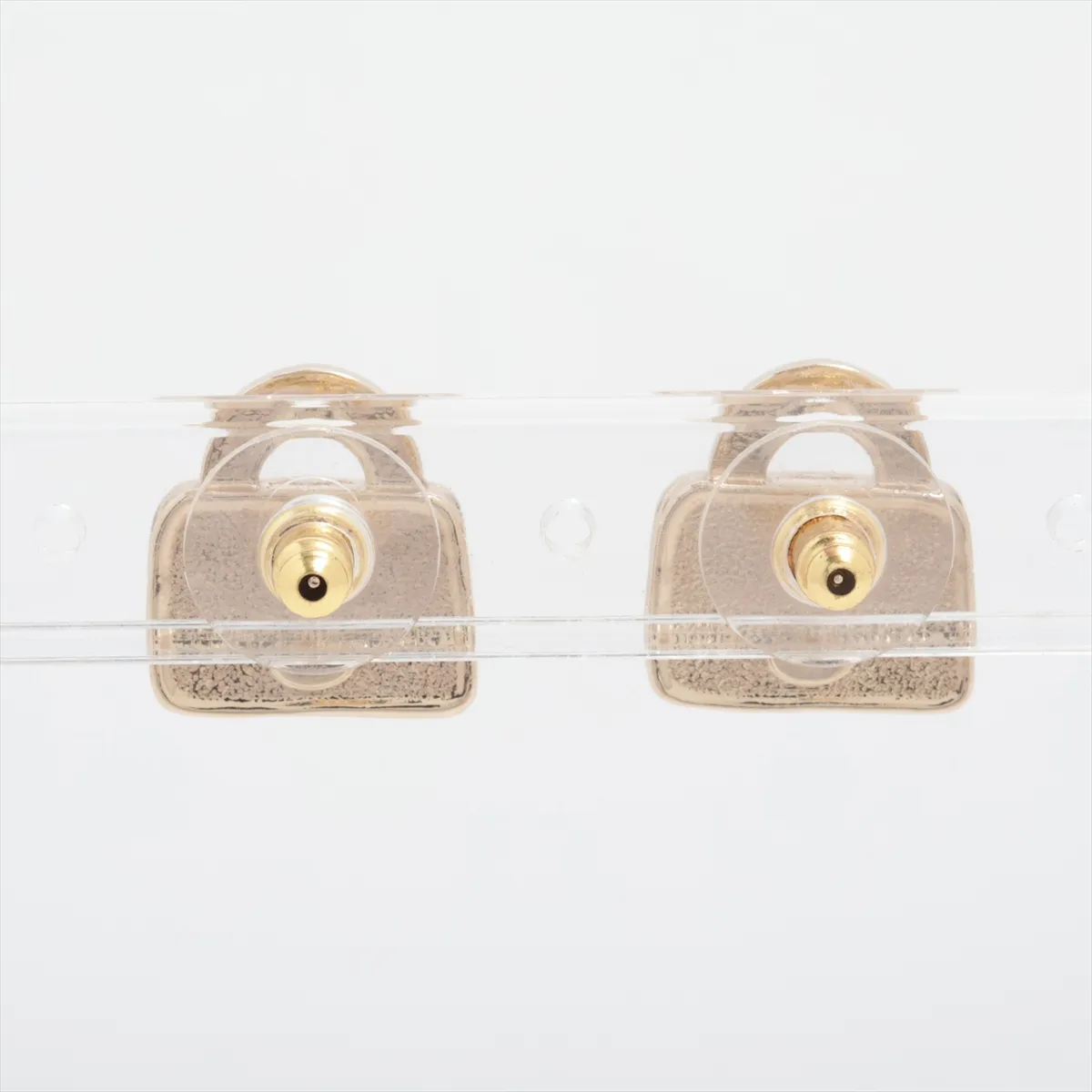 Coco Mark Matelassé B24S Earrings (Pair) 925 x Rhinestones — view 2