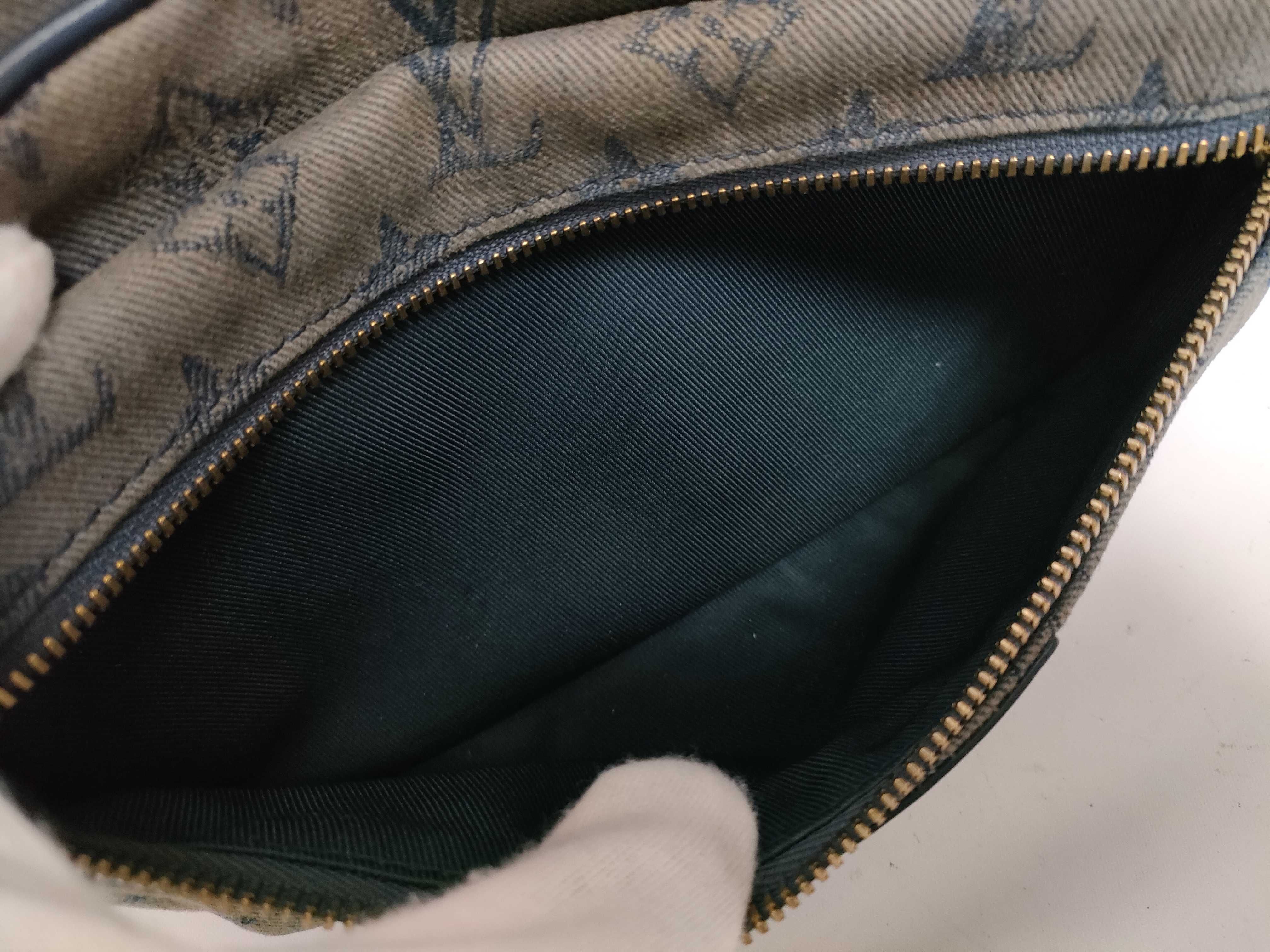 Monogram Denim Bumbag Shoulder Bag — view 14