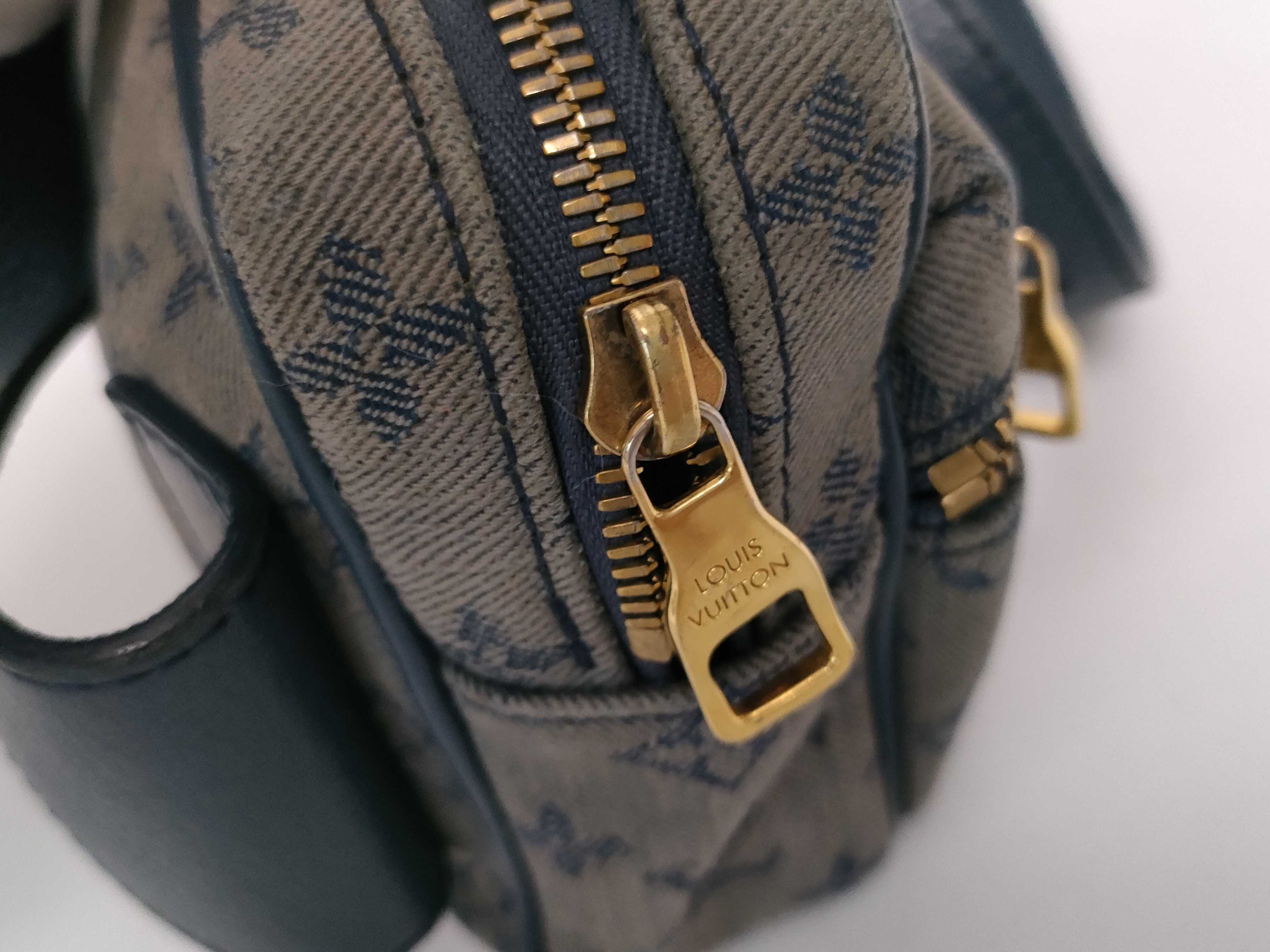 Monogram Denim Bumbag Shoulder Bag — view 3