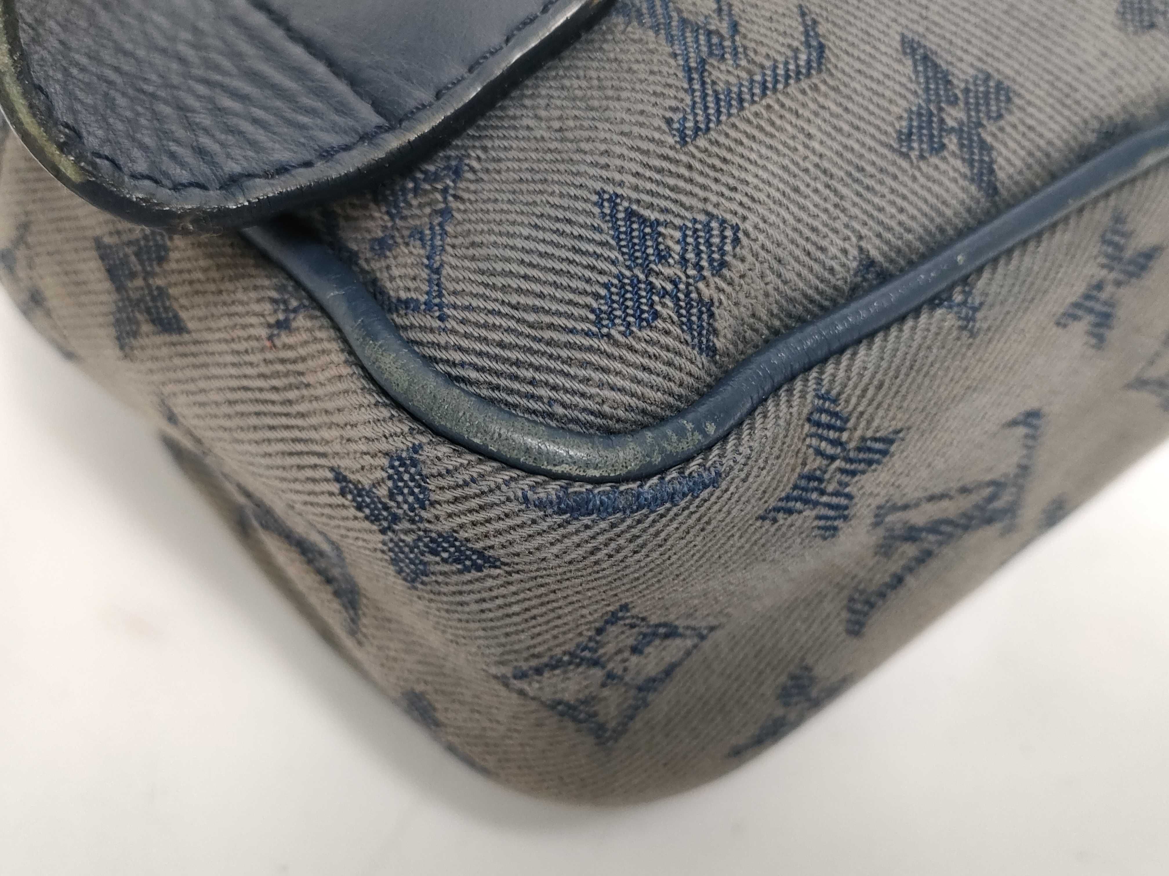 Monogram Denim Bumbag Shoulder Bag — view 5