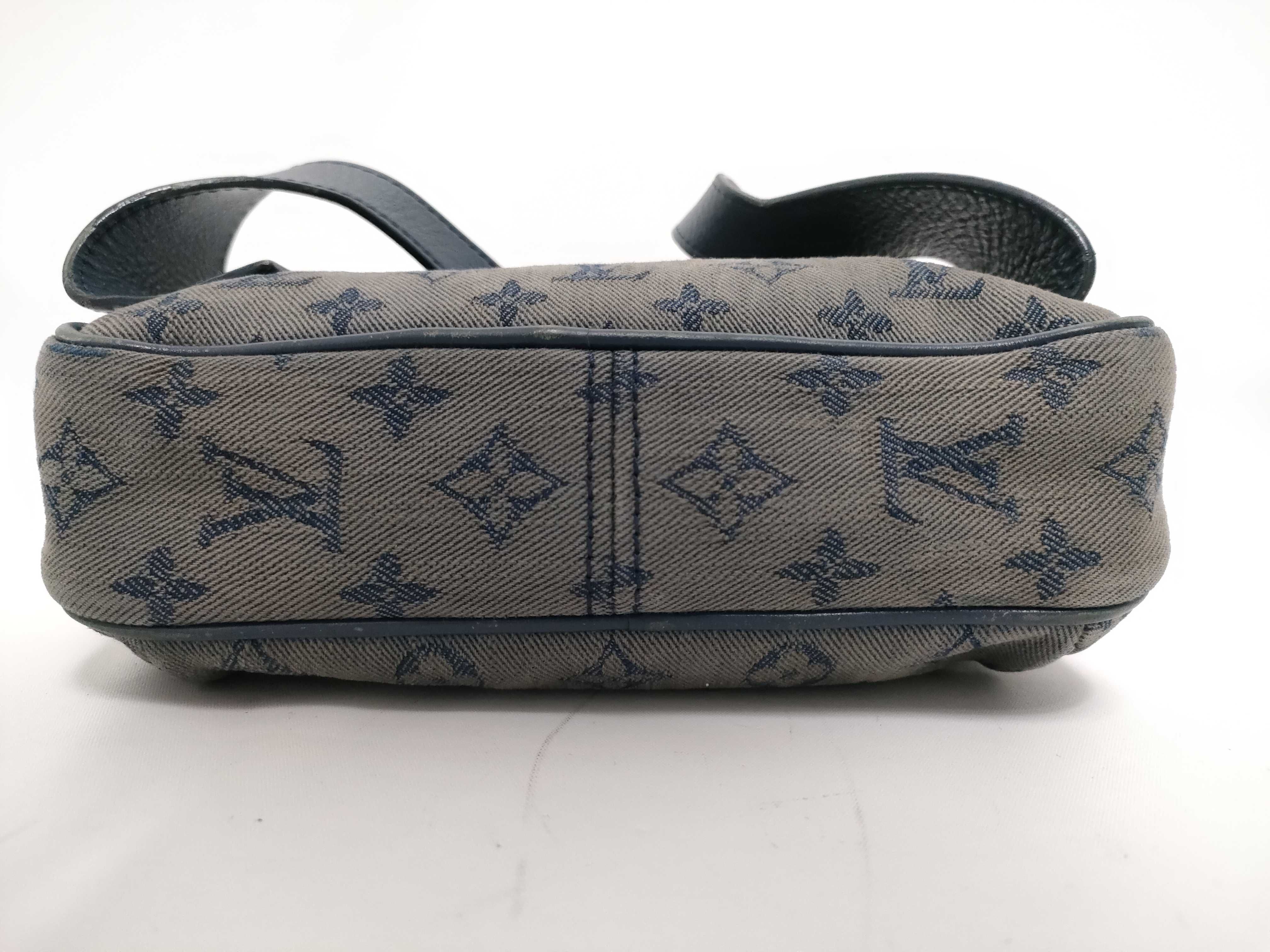 Monogram Denim Bumbag Shoulder Bag — view 6