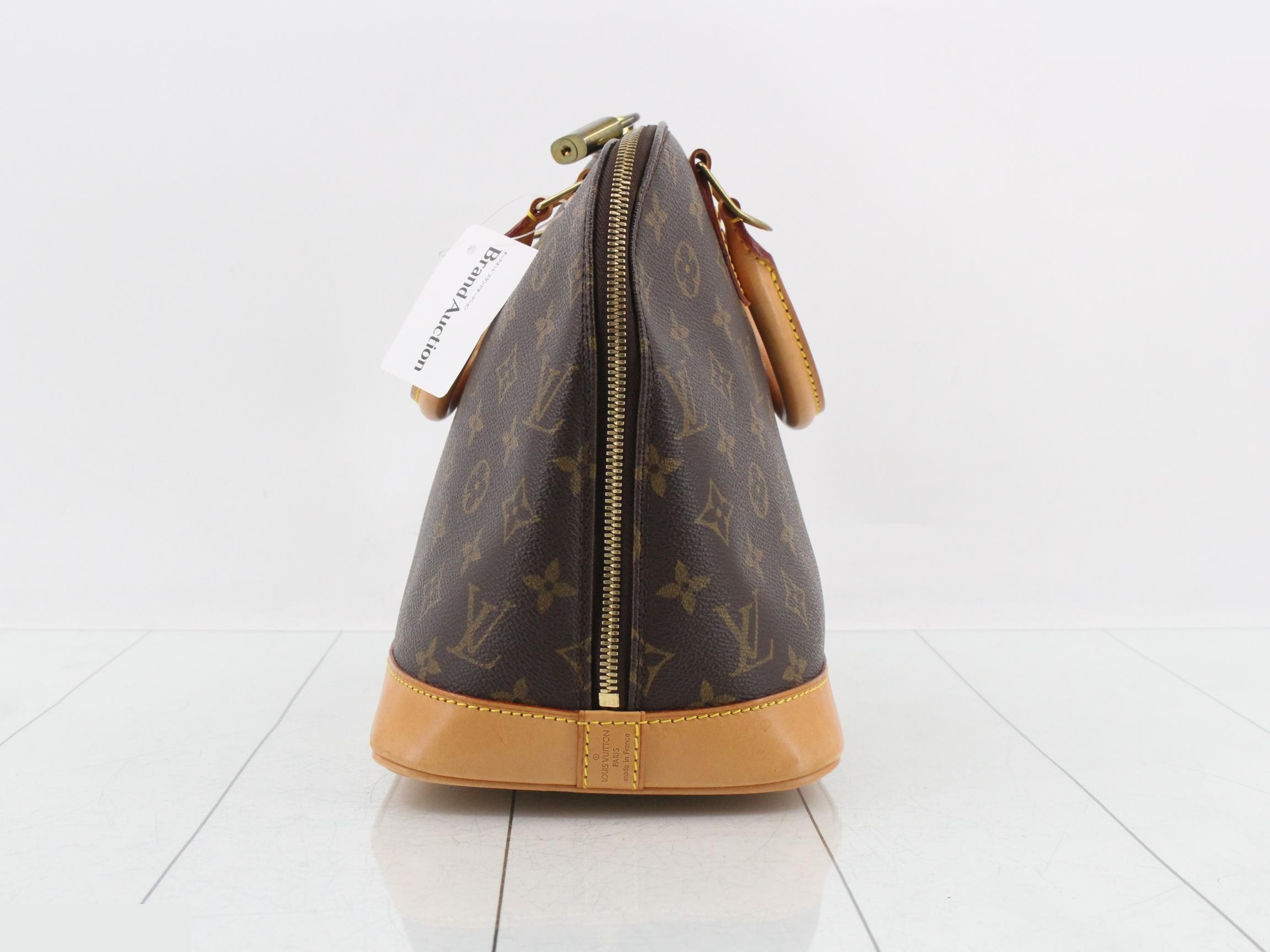Alma Monogram Handbag — view 4