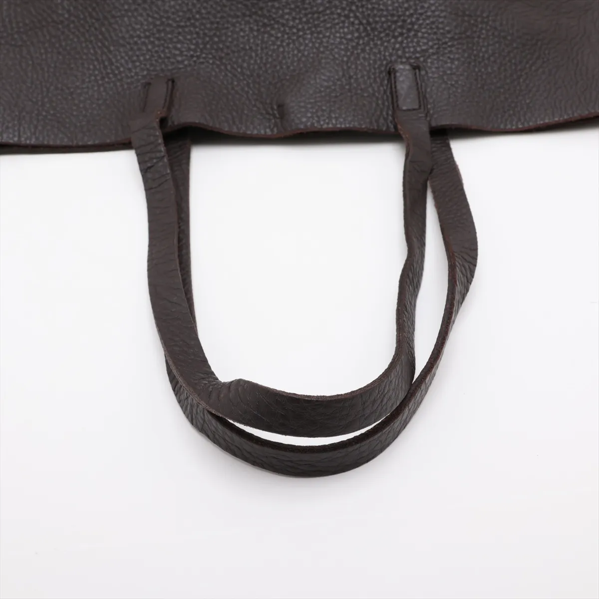 Leather Tote Bag Brown — view 5