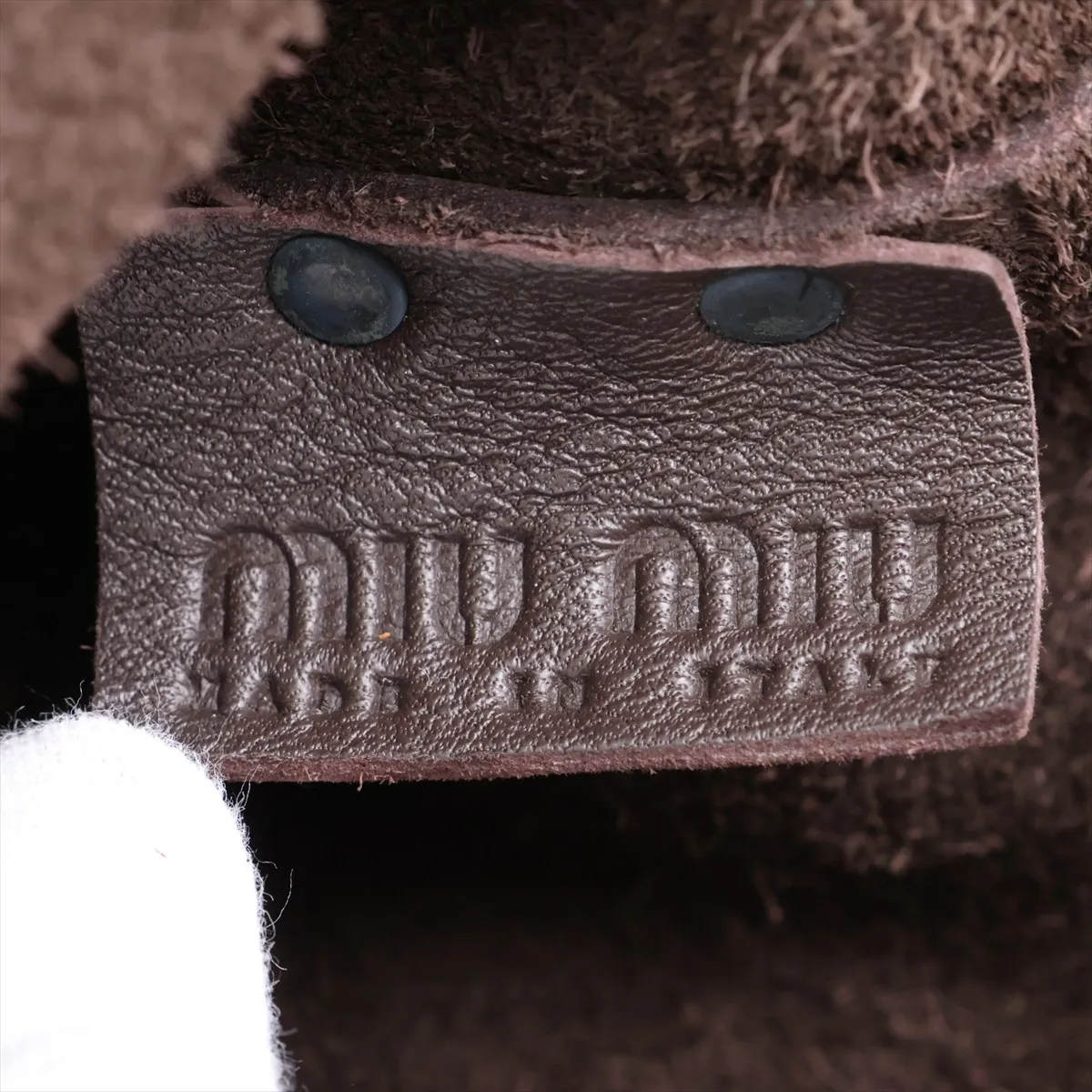Leather Tote Bag Brown — view 8