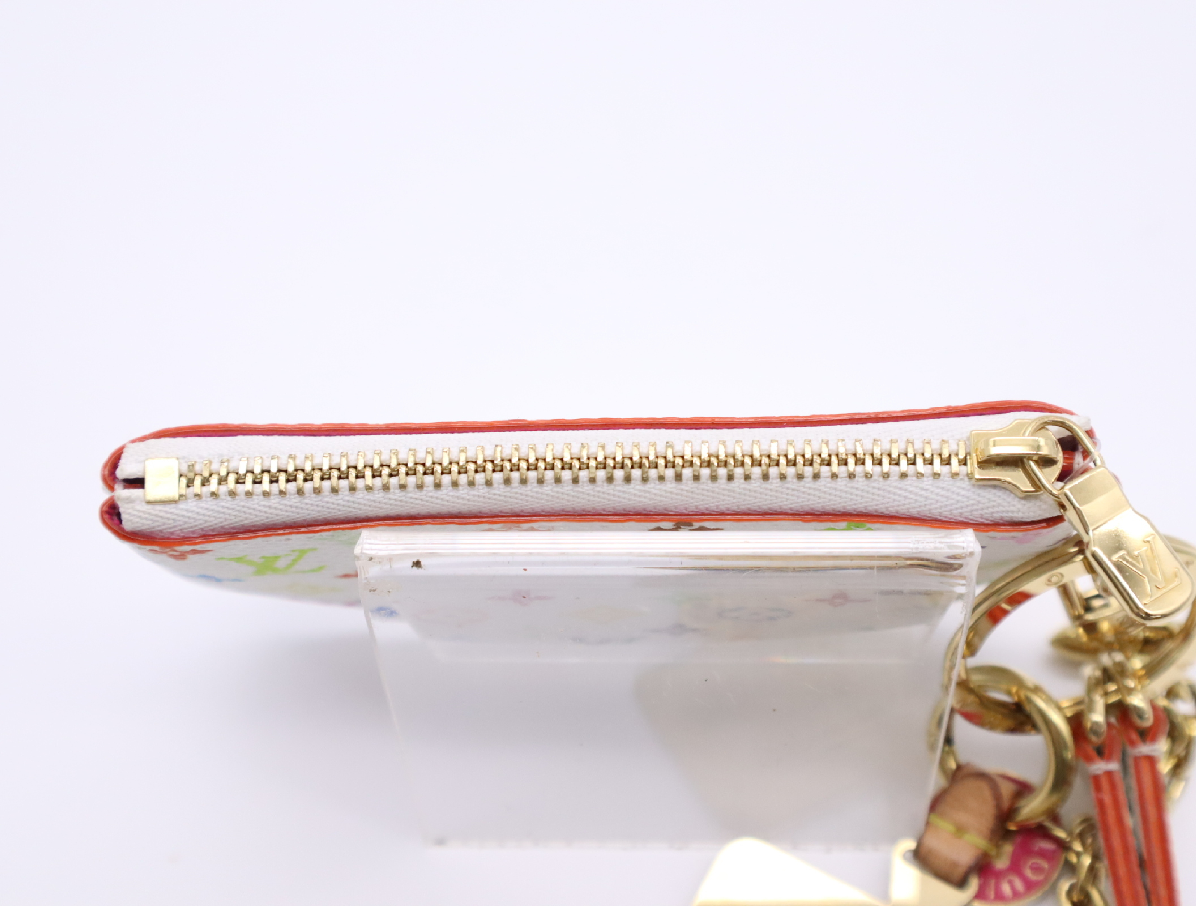 M14099 Multicolor LV x TM Phone Holder Blanc with Strap, Chain Strap, and Charm. Other accessories. — view 4