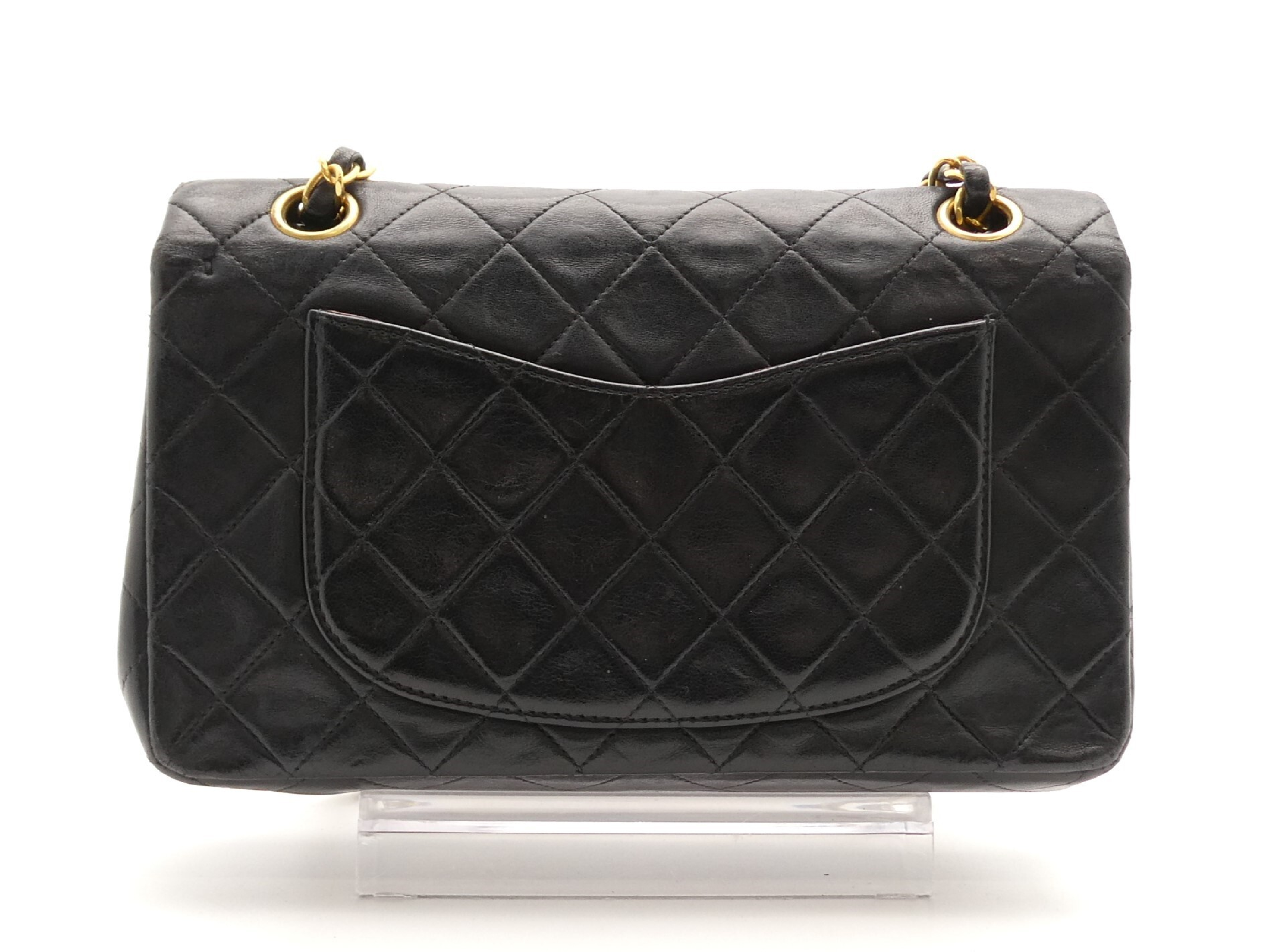 Matelassé Coco Mark Turnlock Double Flap Double Chain Shoulder Bag — view 2