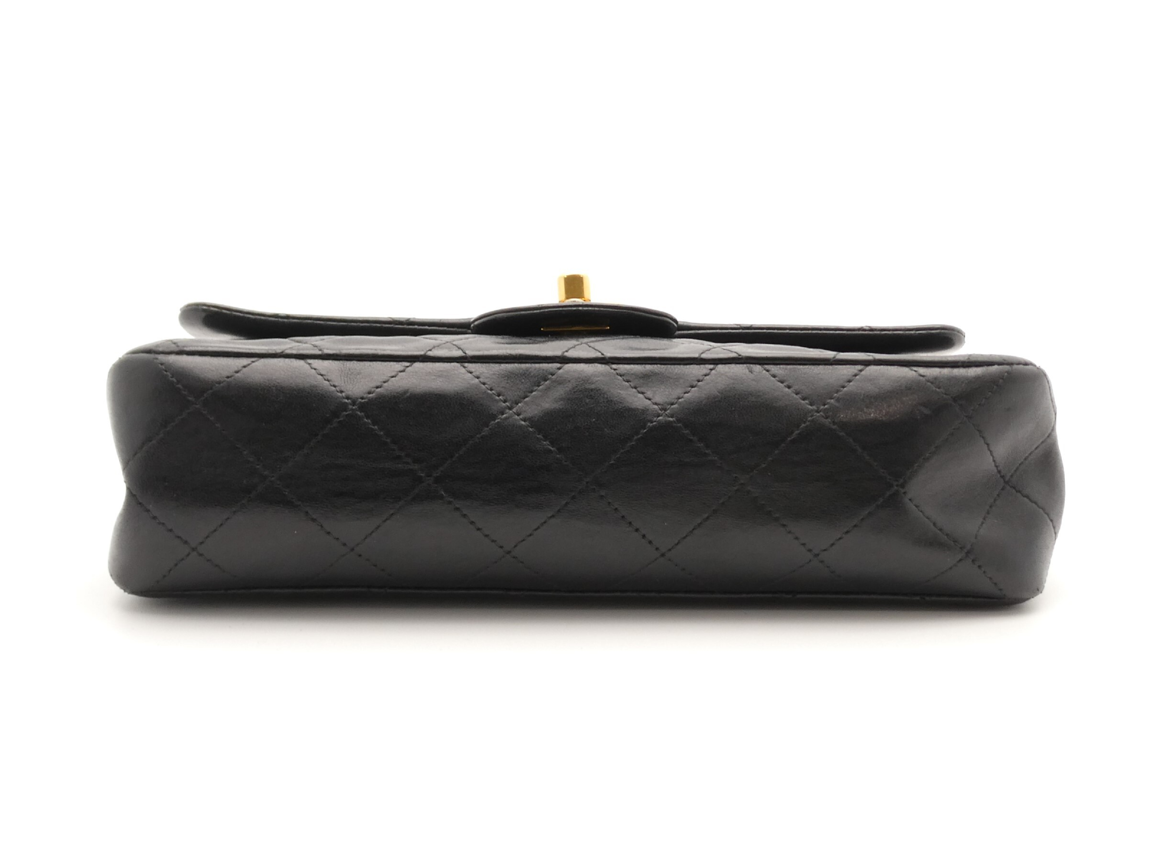 Matelassé Coco Mark Turnlock Double Flap Double Chain Shoulder Bag — view 5