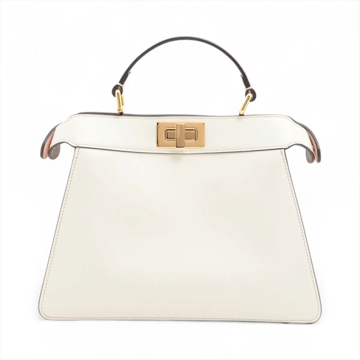 Peekaboo Ic You Small Leather 2WAY Handbag White 8BN327 — view 2