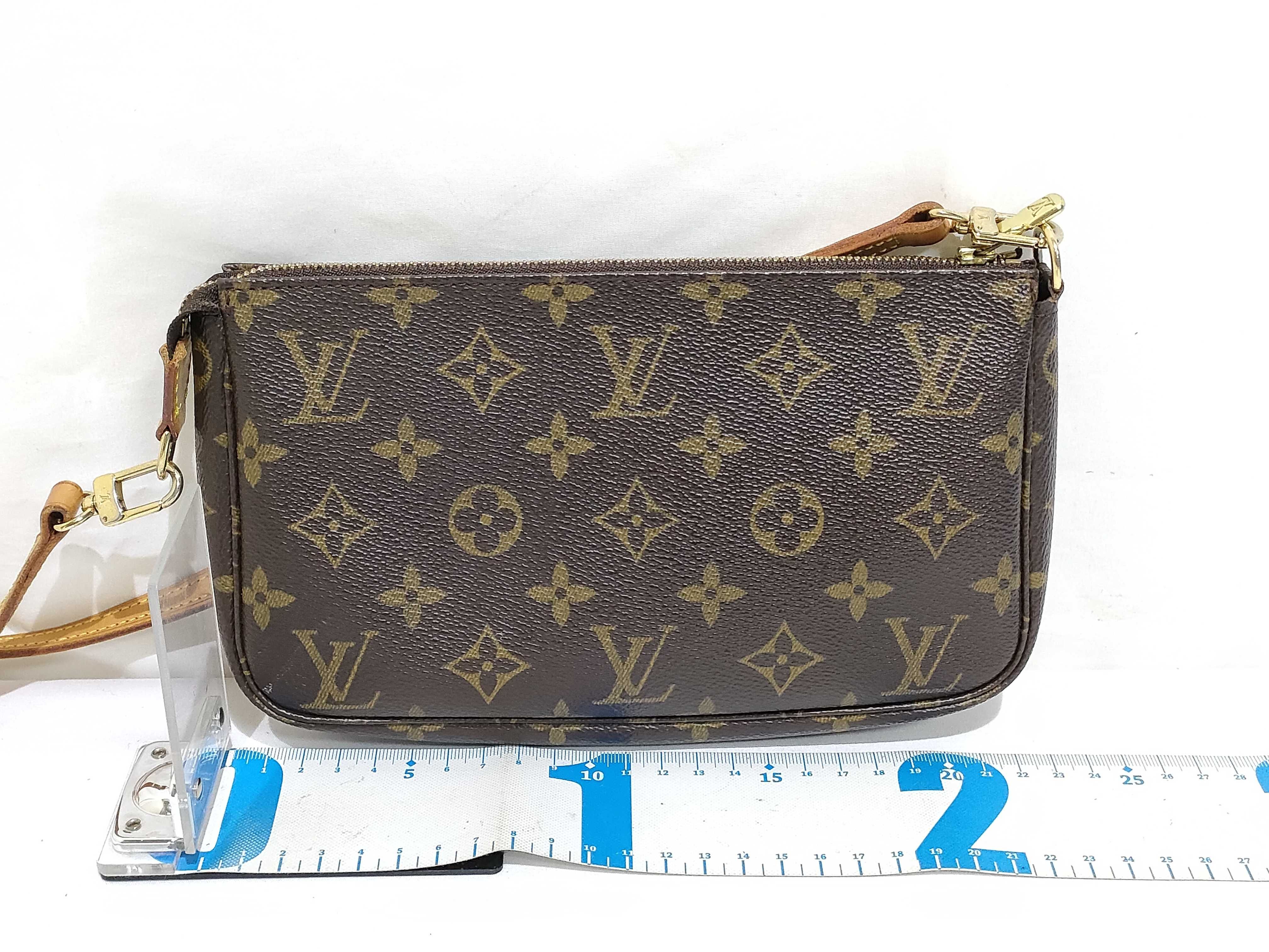 Monogram Pochette Accessoires M51980 AR0023 Brown Shoulder Bag — view 2