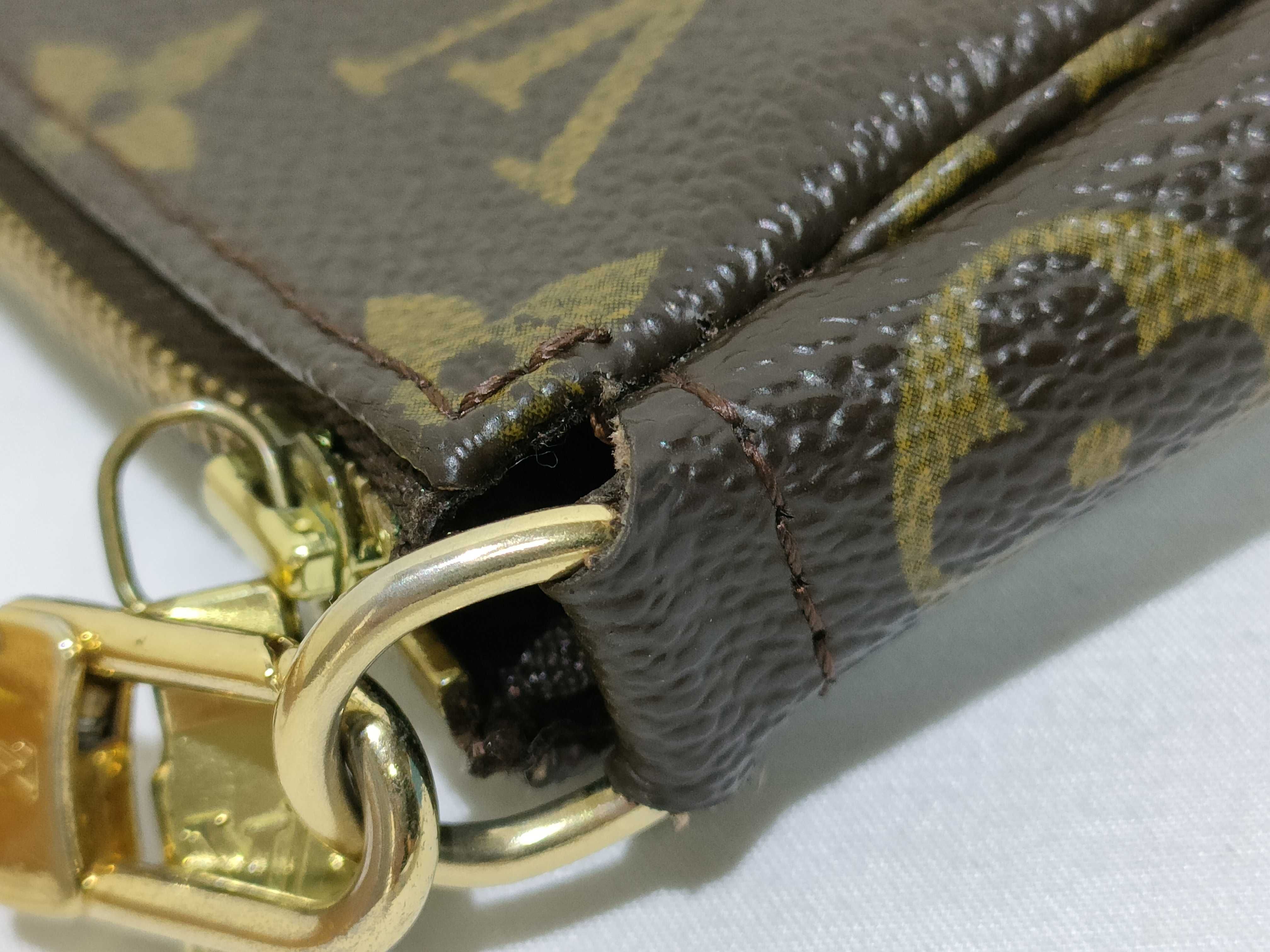 Monogram Pochette Accessoires M51980 AR0023 Brown Shoulder Bag — view 5