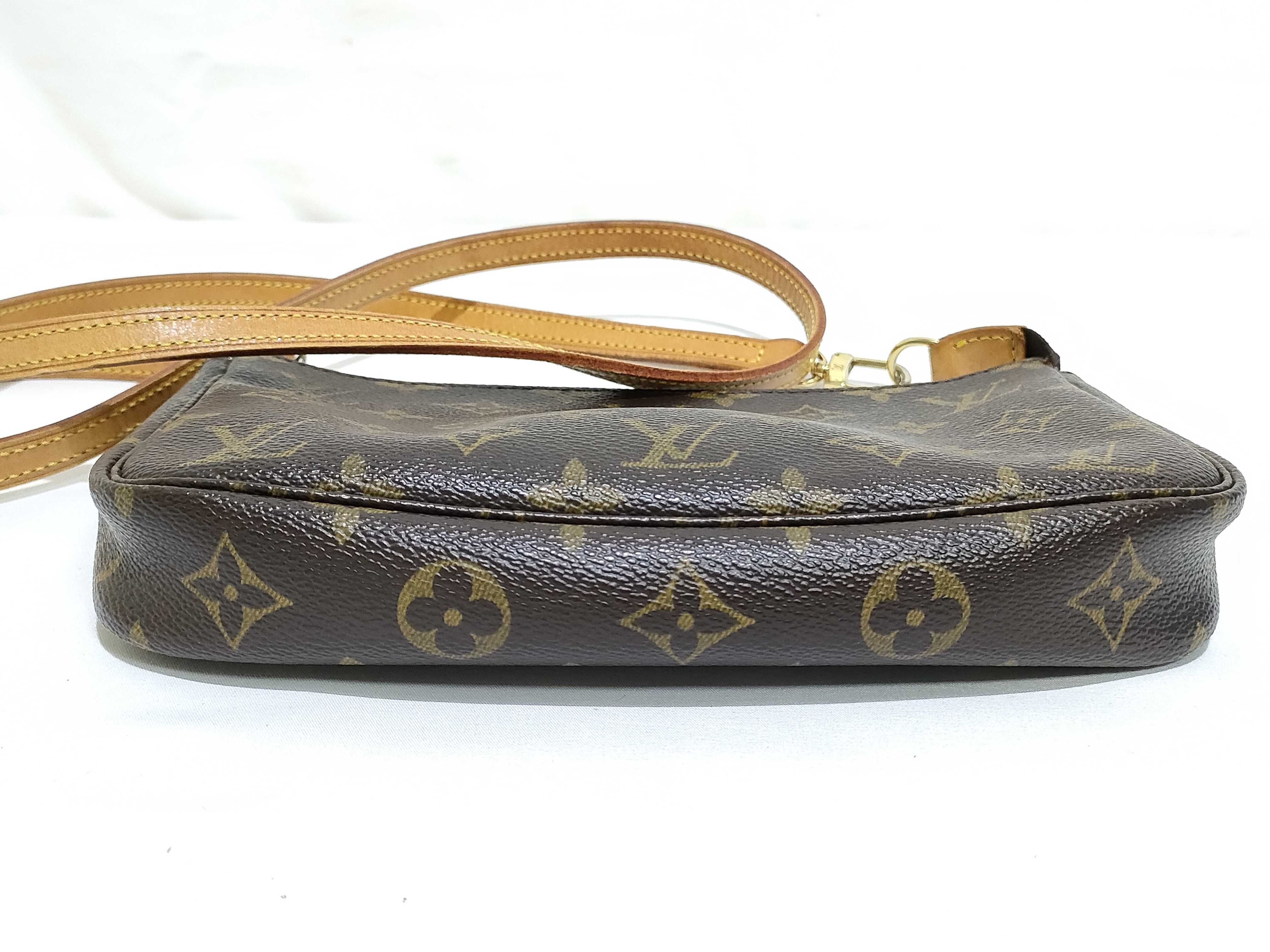 Monogram Pochette Accessoires M51980 AR0023 Brown Shoulder Bag — view 7
