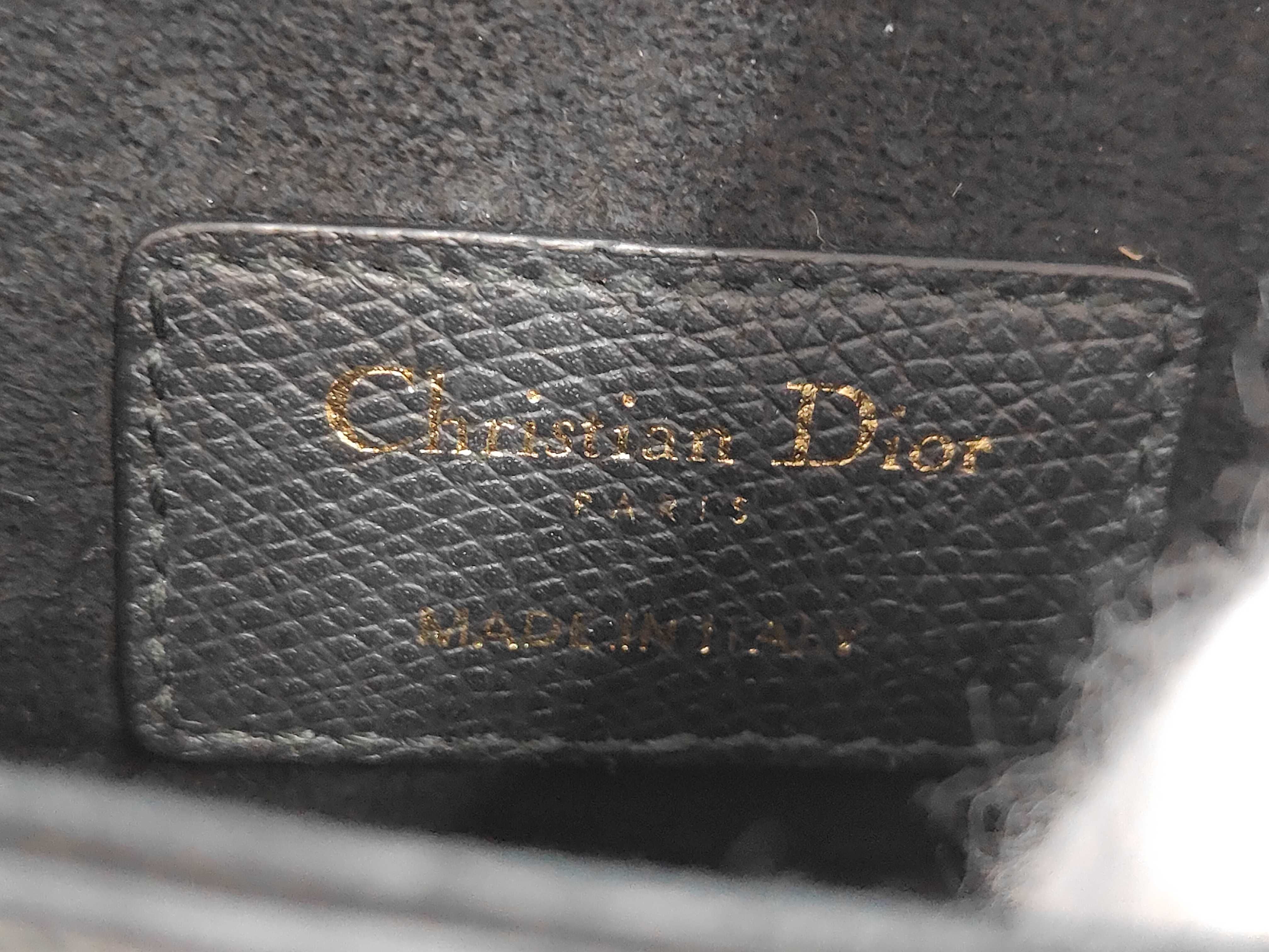 Saddle Leather Black Gold Bag — view 9