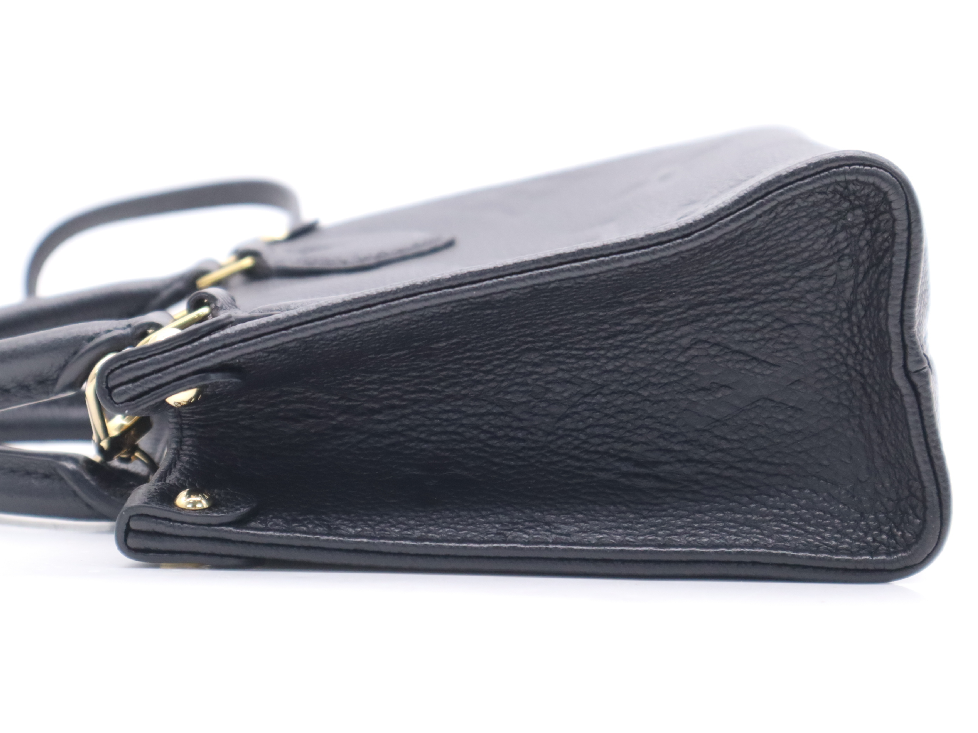 M46993 Monogram Empreinte OnTheGo BB Noir Handbag with Shoulder Strap — view 3