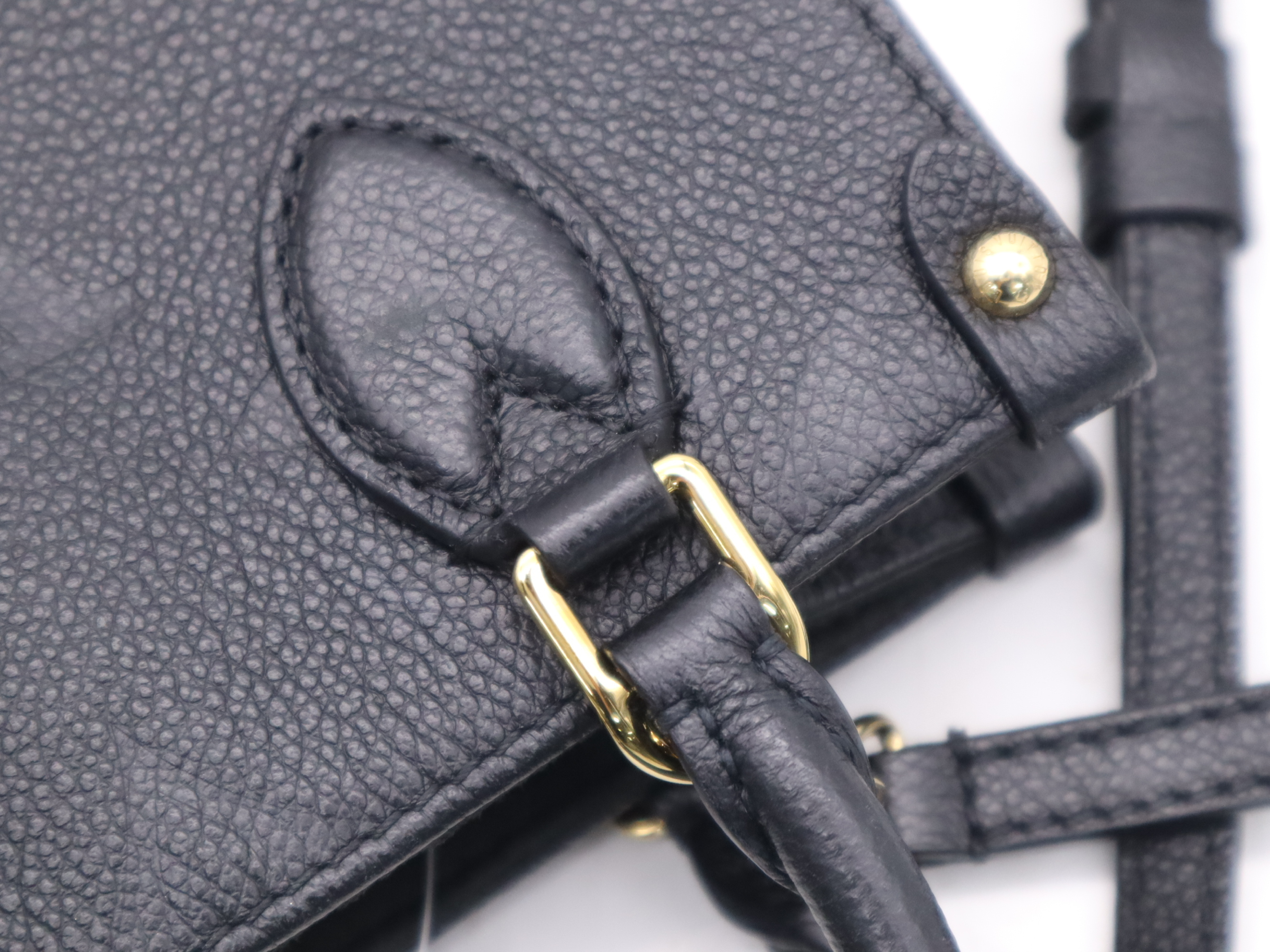 M46993 Monogram Empreinte OnTheGo BB Noir Handbag with Shoulder Strap — view 8