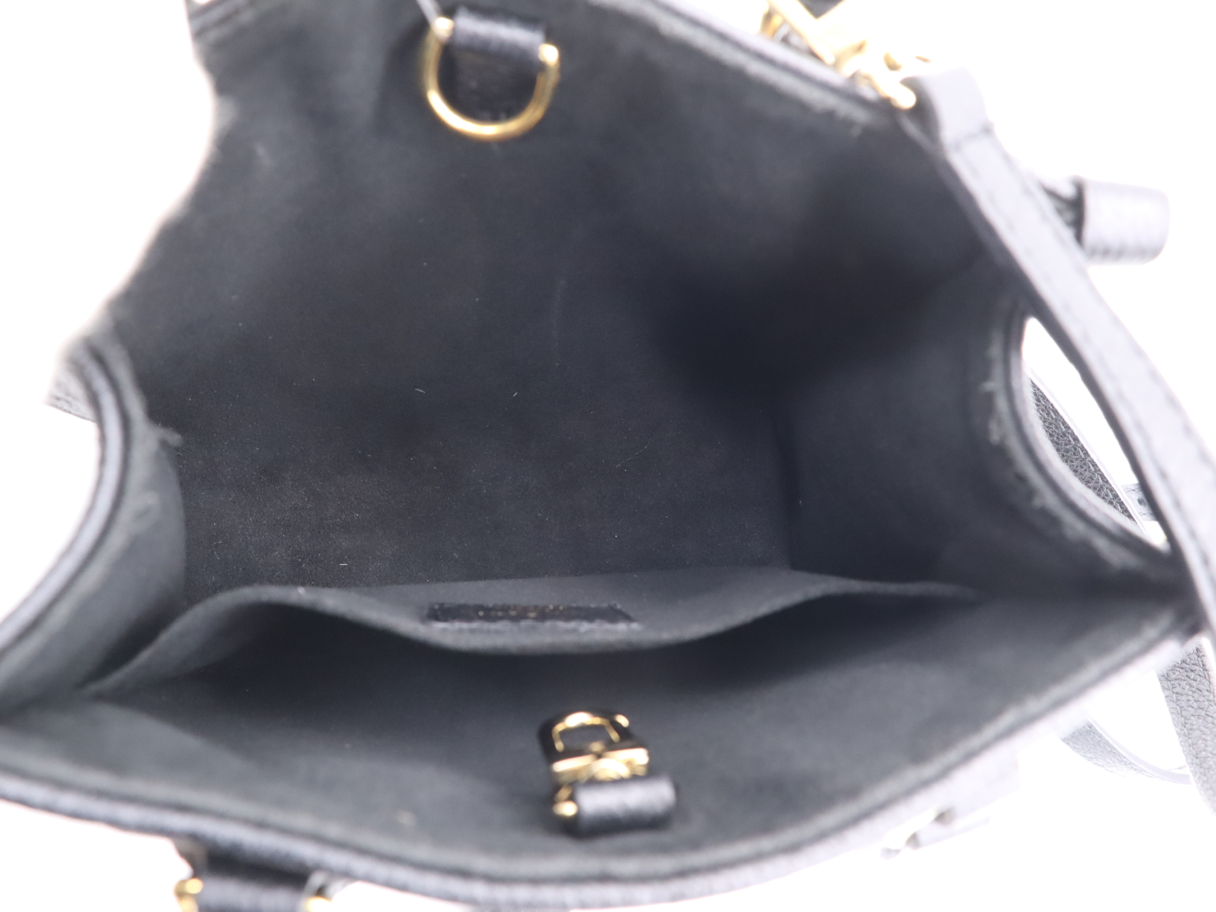 M46993 Monogram Empreinte OnTheGo BB Noir Handbag with Shoulder Strap — view 10