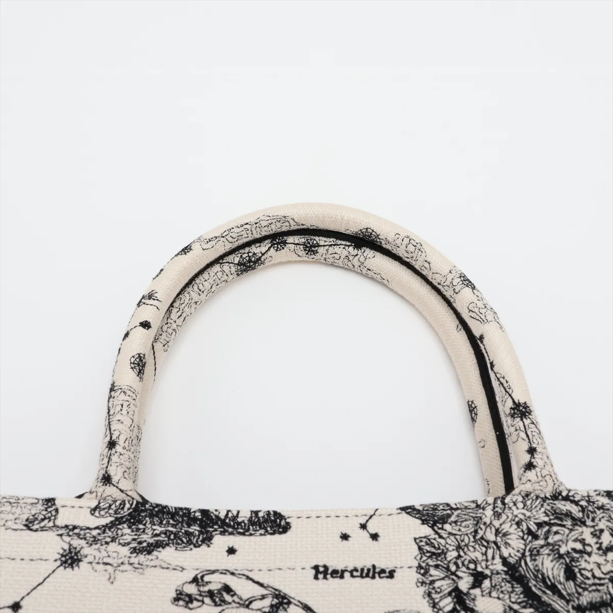Zodiac Book Tote Medium Canvas Tote Bag White — view 6
