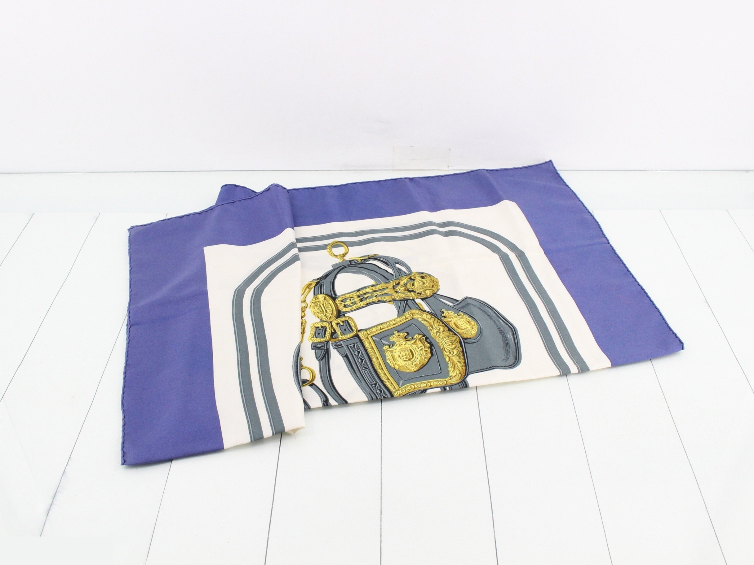 Carré 90 Brides de Gala Silk Scarf — view 3