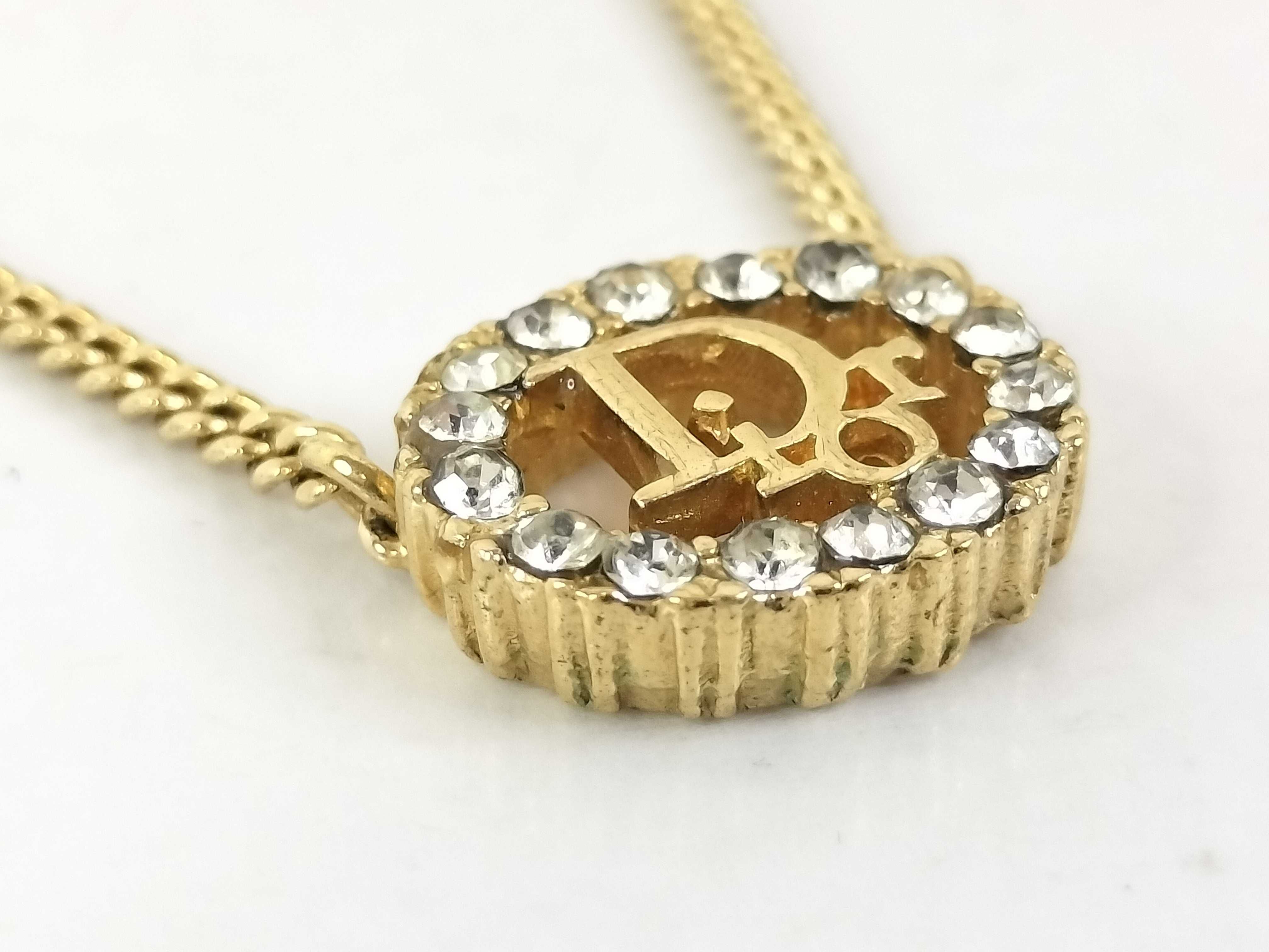 Gold Logo Necklace — view 3
