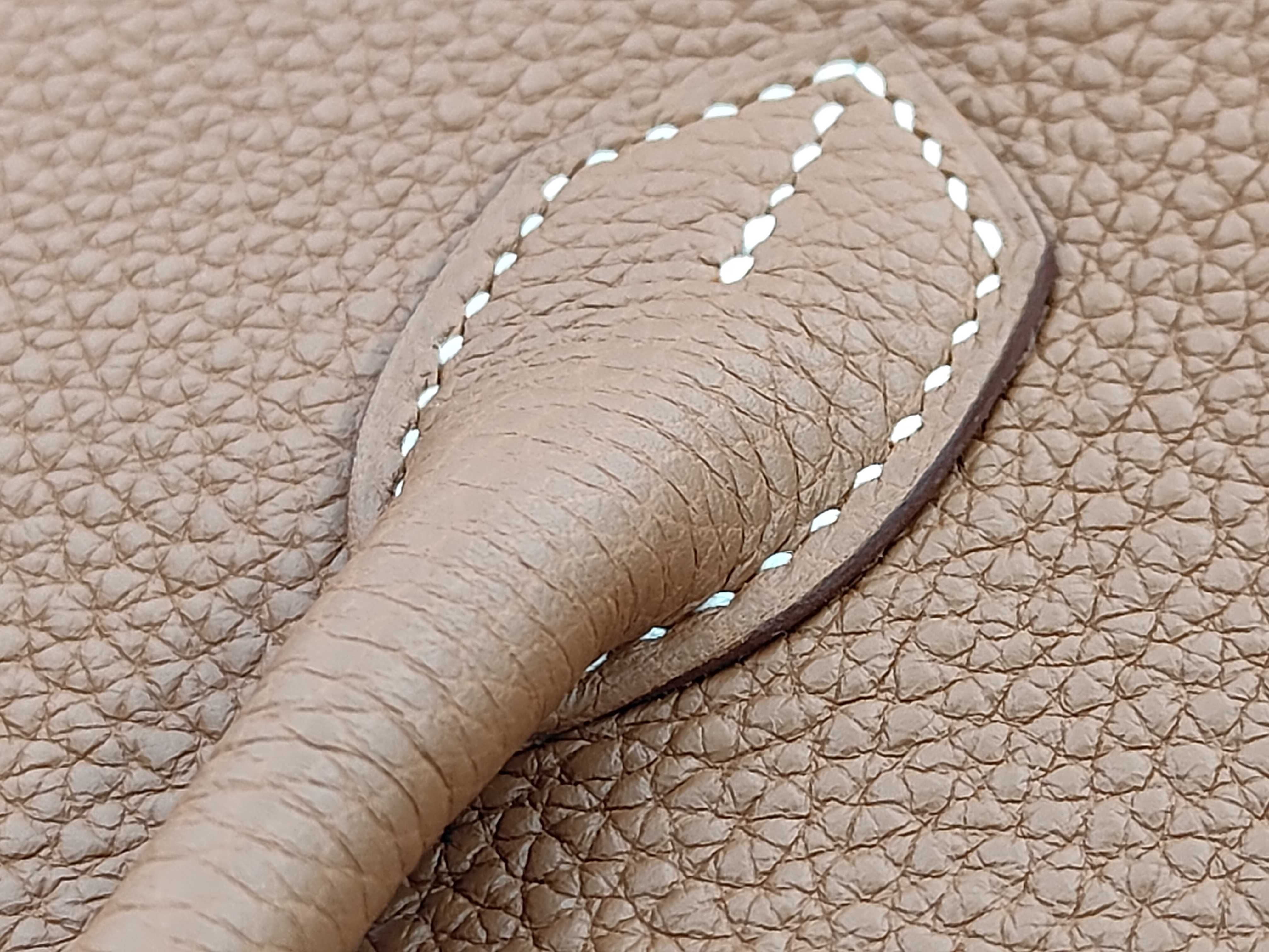 Birkin 25 G stamp Gold TOGO handbag — view 5
