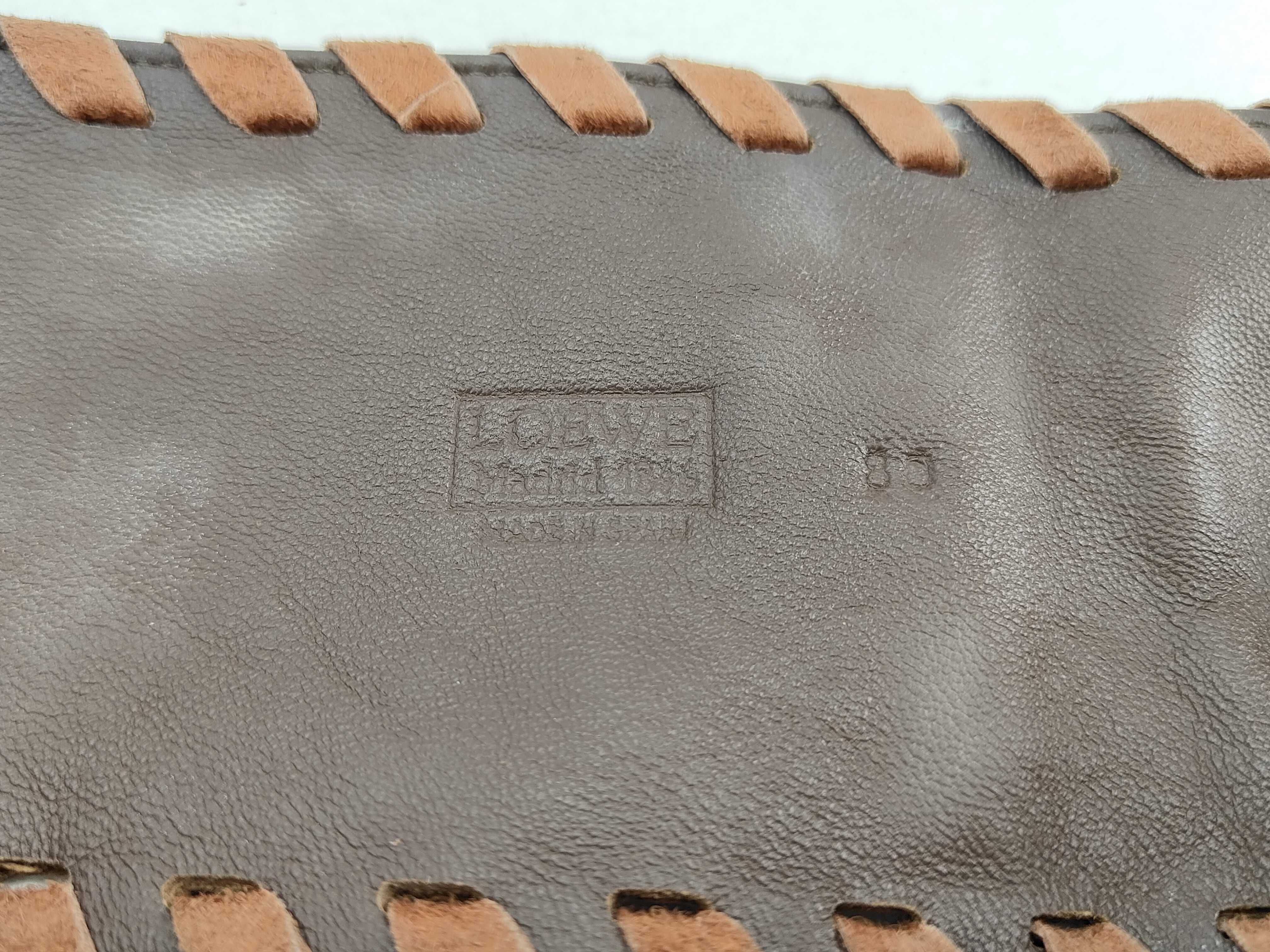 Anagram Leather Belt — view 4