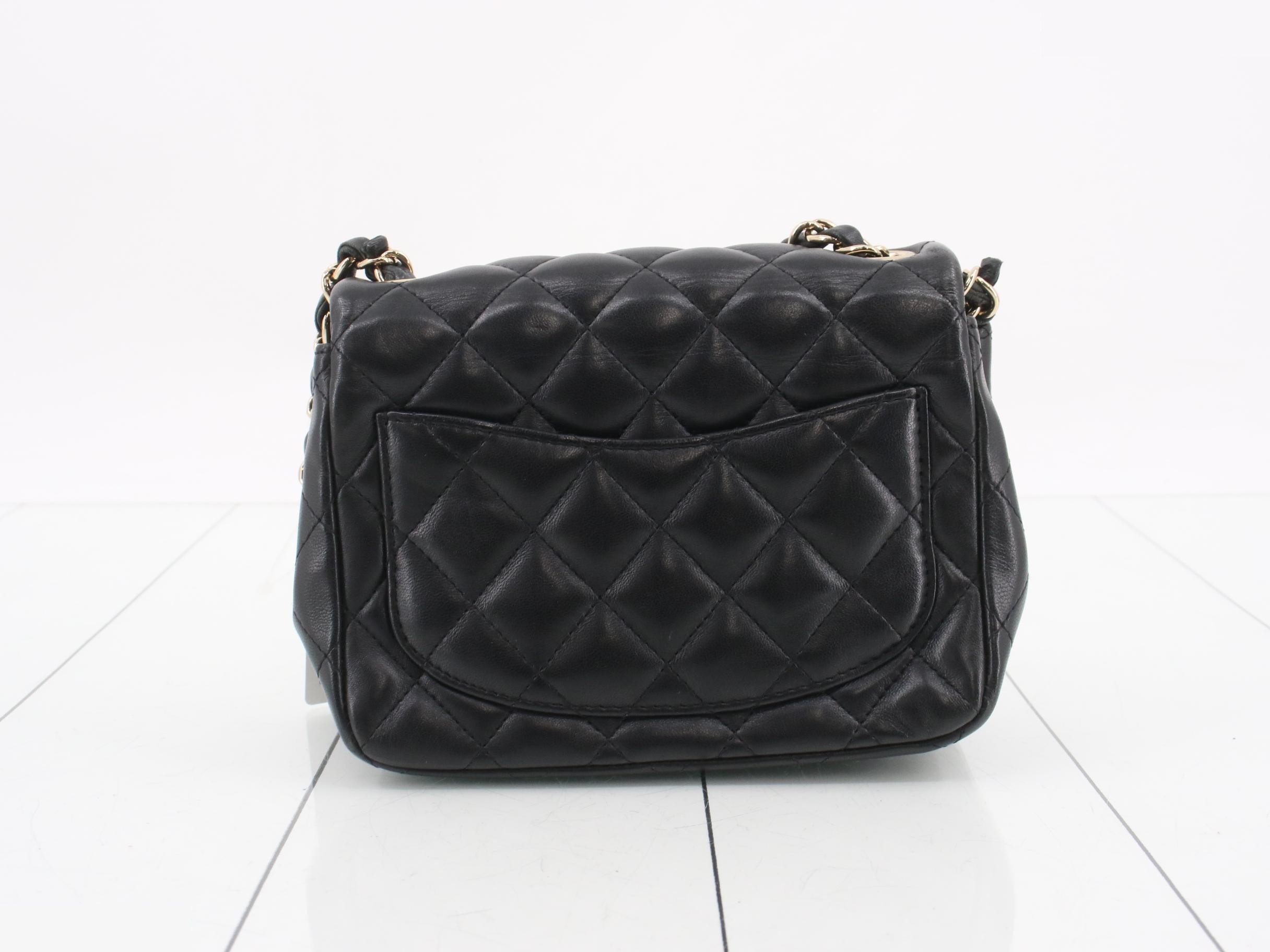 No. 29, Black, Lambskin, Gold Hardware, Mini Matelassé 17 — view 2