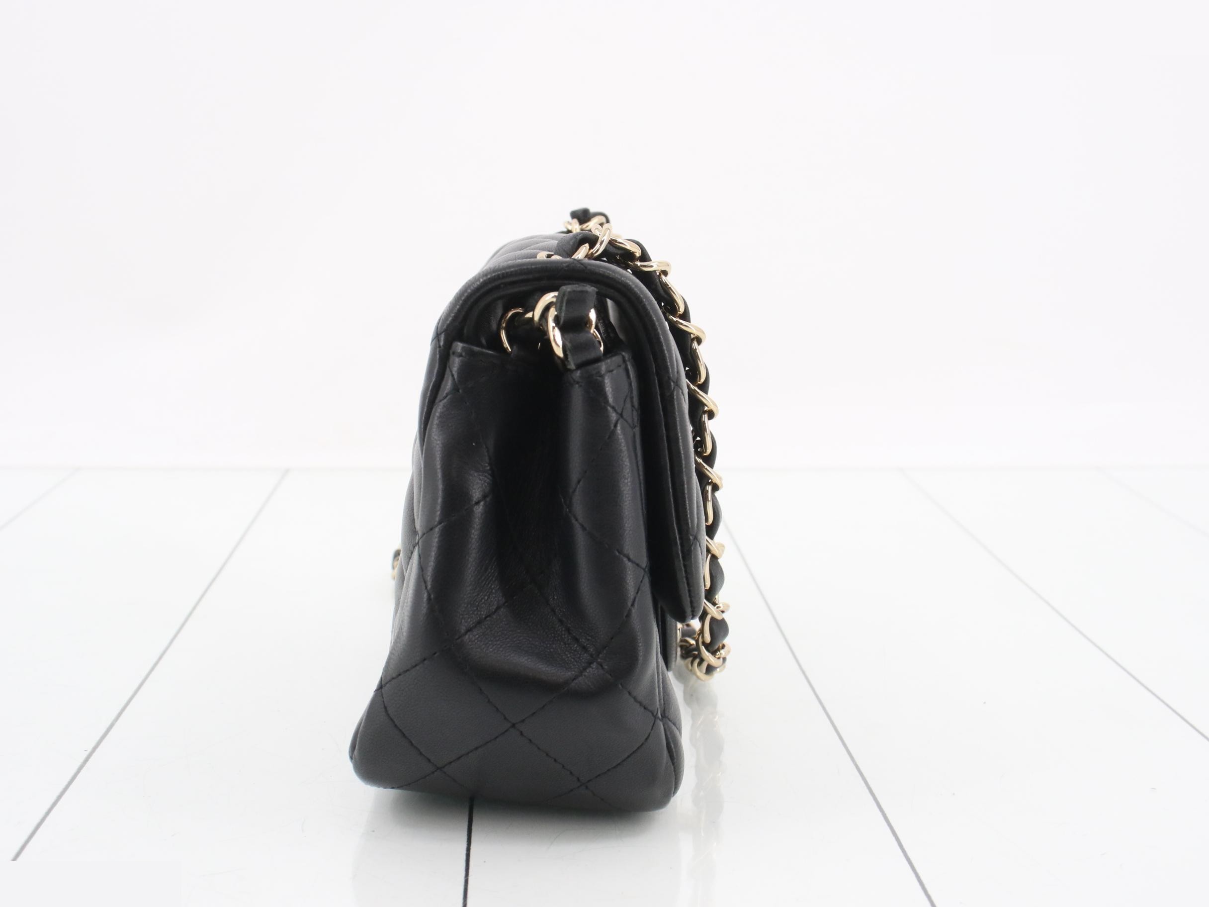 No. 29, Black, Lambskin, Gold Hardware, Mini Matelassé 17 — view 4