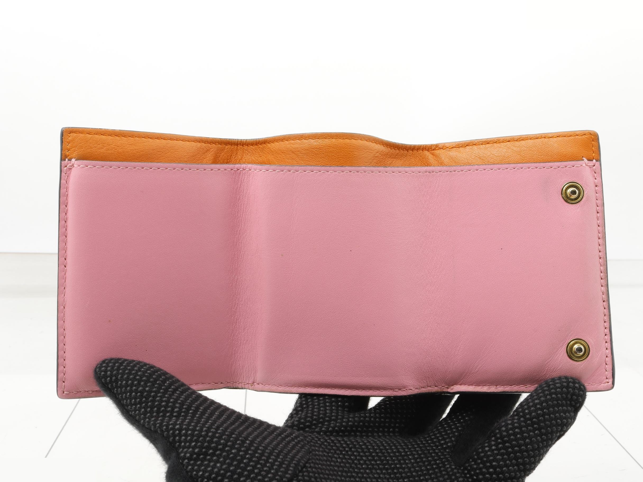 Anagram Tri-fold Wallet, Leather — view 4