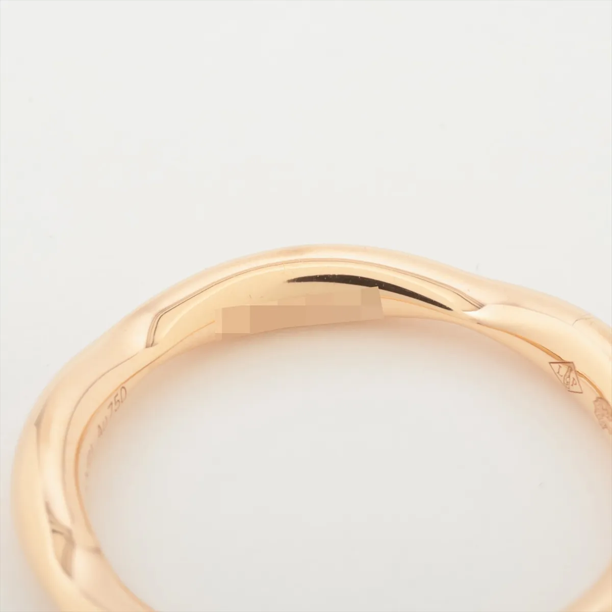 Half Eternity Diamond Ring 750(PG) 2.3g 47 GA6471 — view 4
