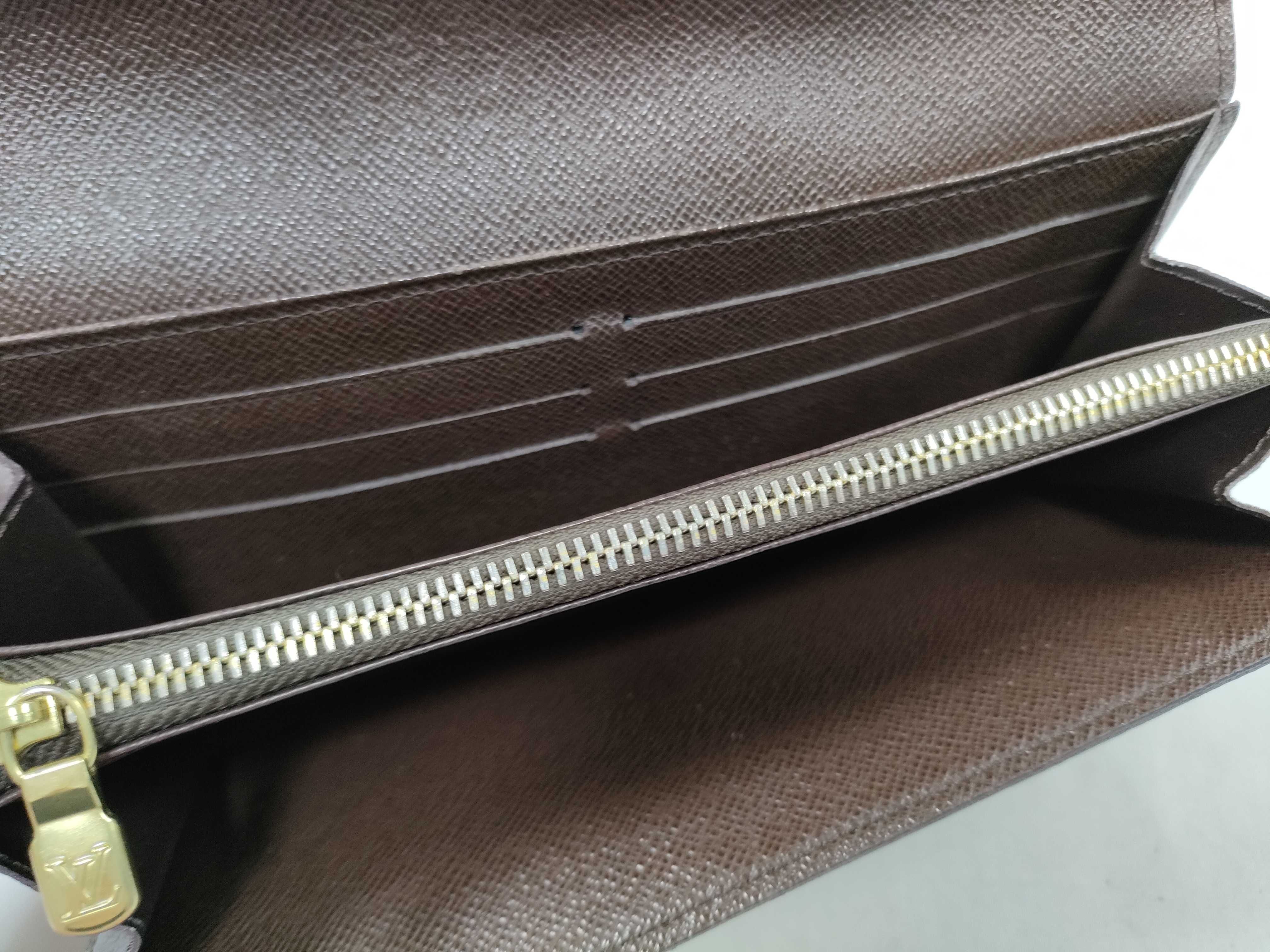 Damier LV Long Wallet Damier Wallet — view 14