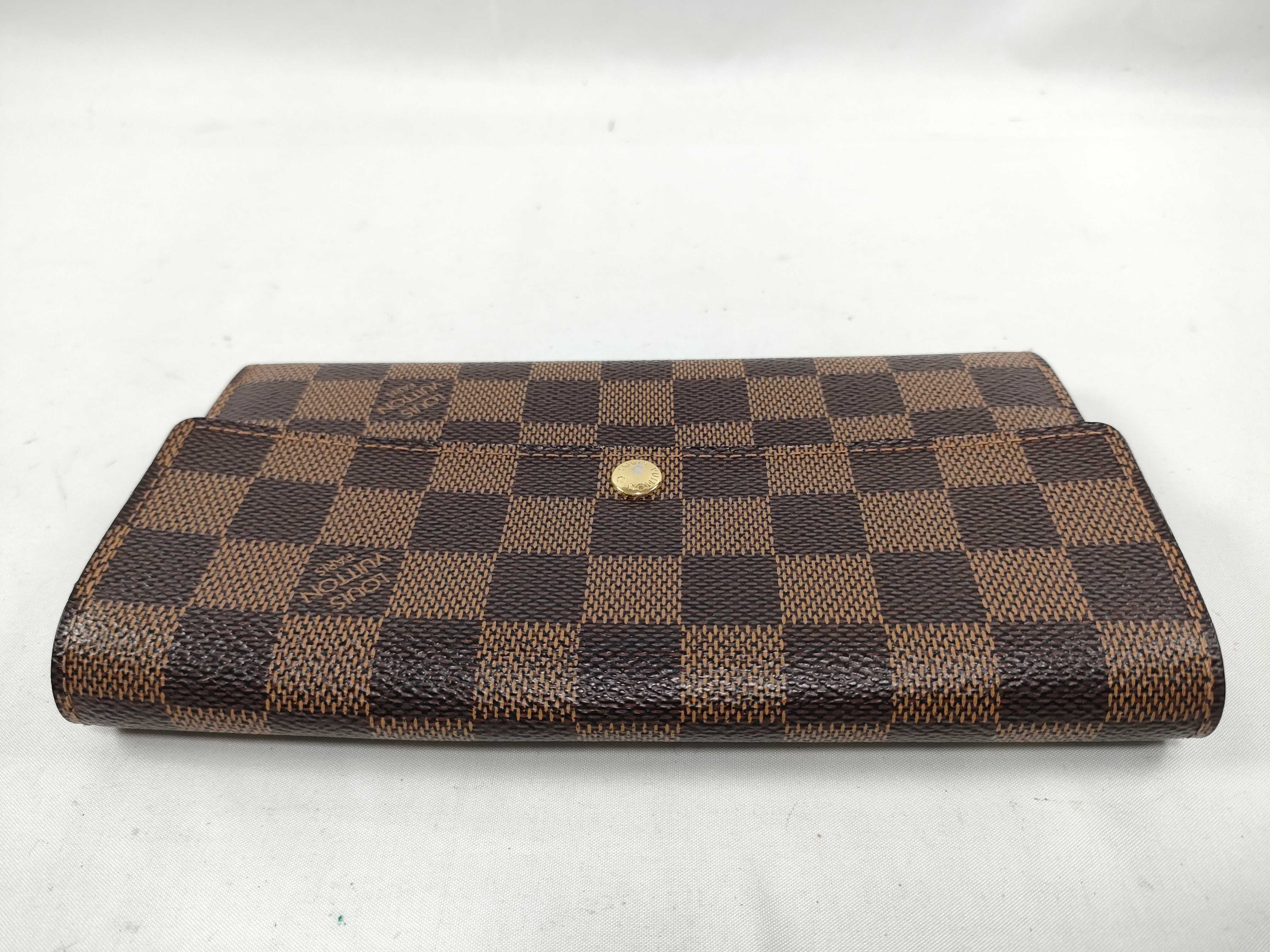 Damier LV Long Wallet Damier Wallet — view 6