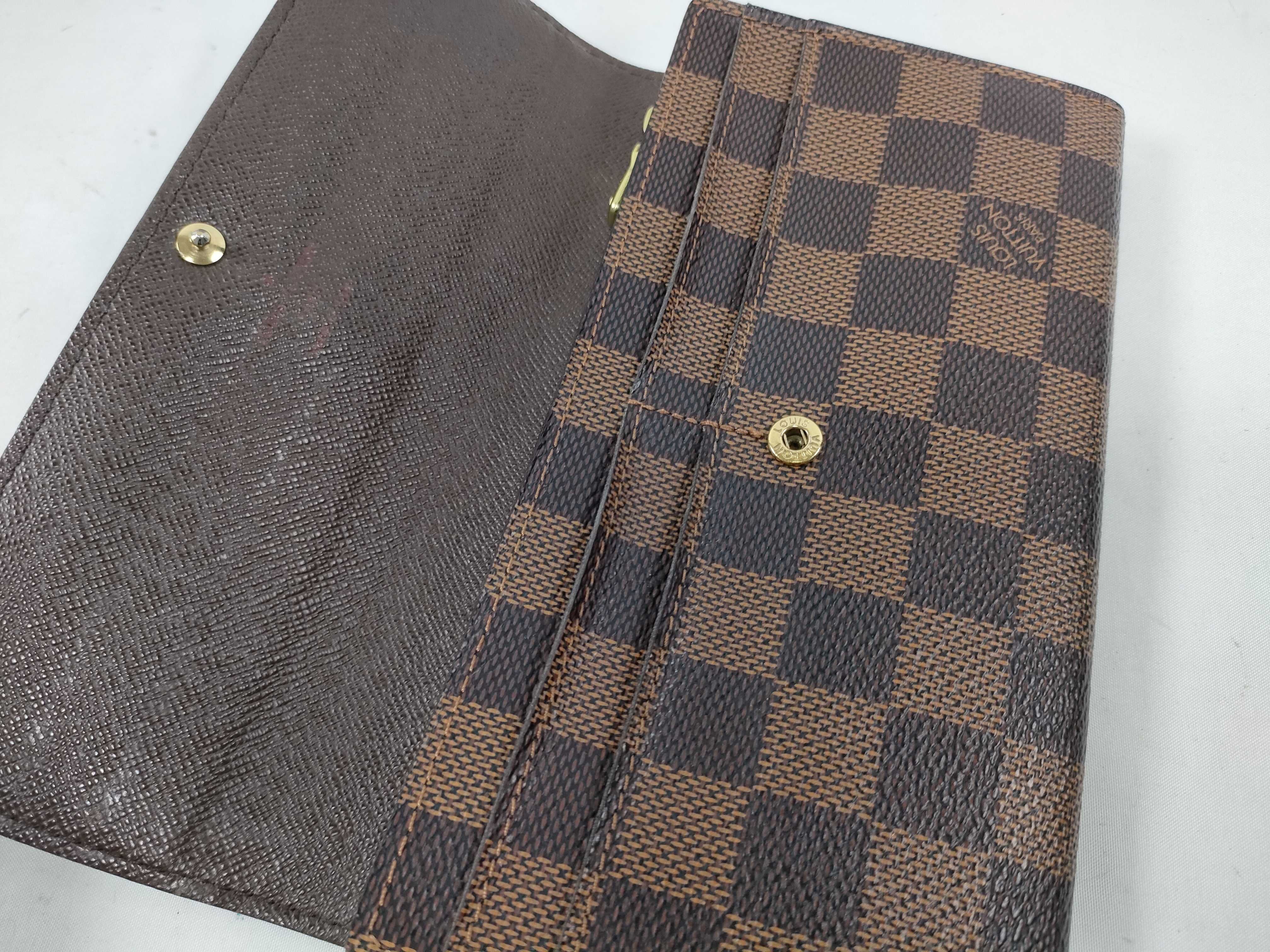 Damier LV Long Wallet Damier Wallet — view 9