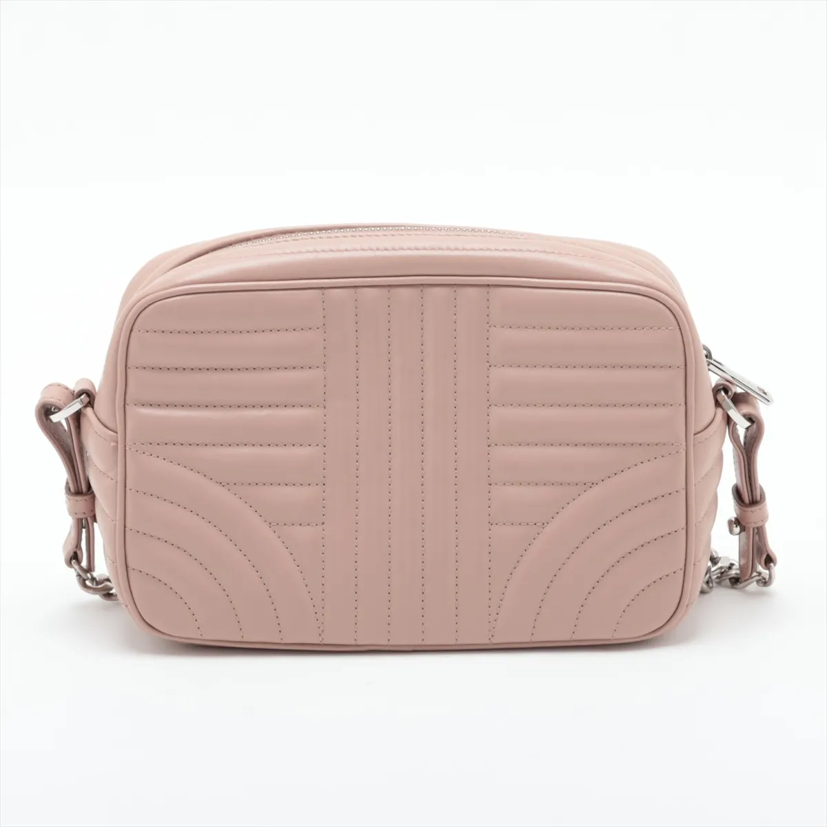Diagram Leather Chain Shoulder Bag Pink — view 2