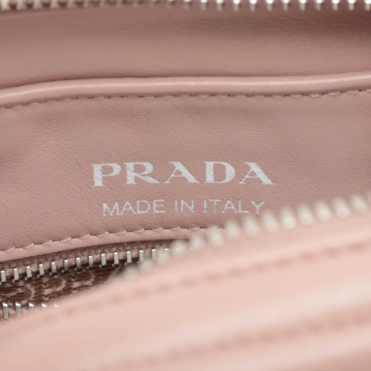 Diagram Leather Chain Shoulder Bag Pink — view 9