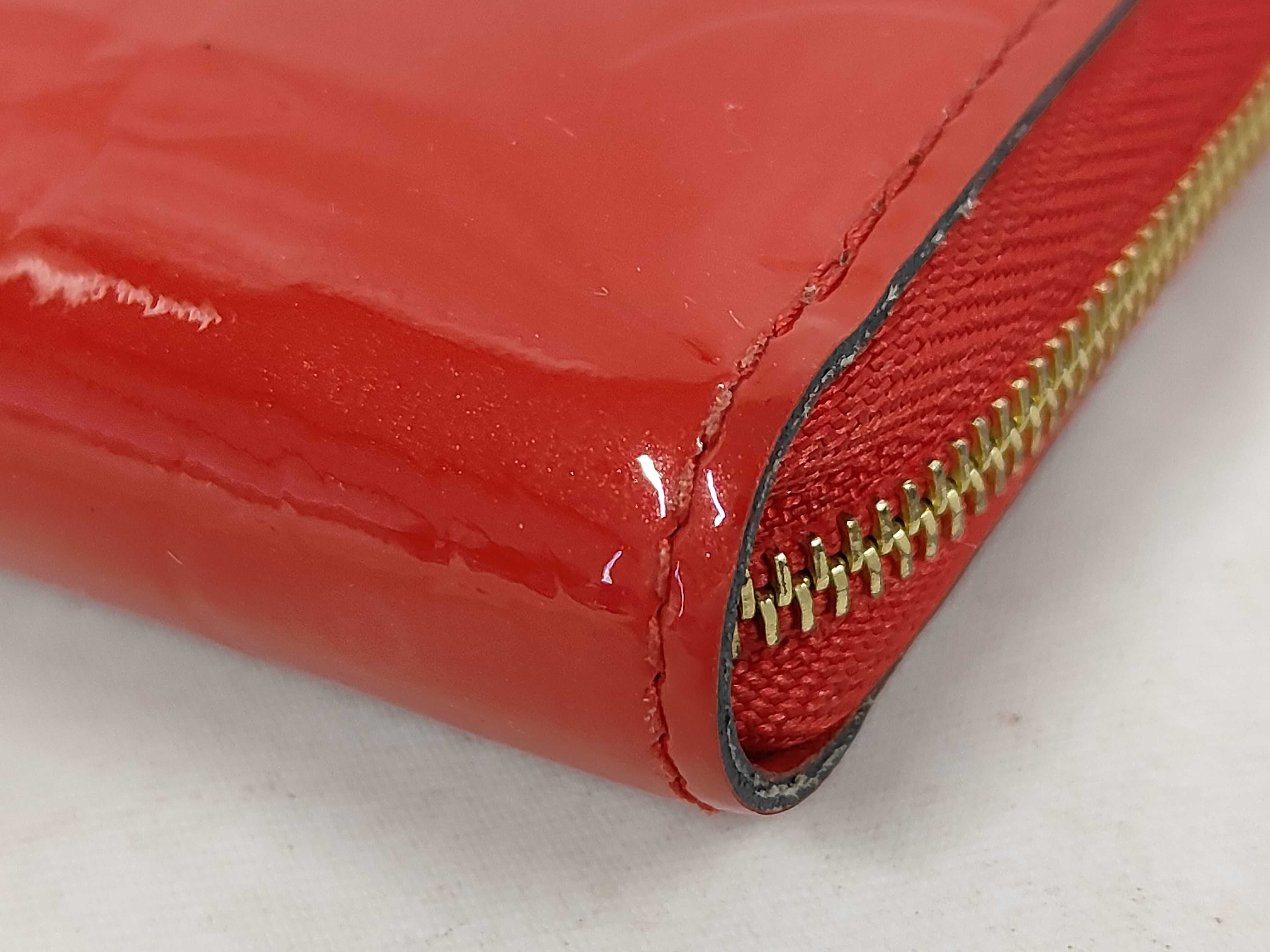 Vernis Louis Vuitton Vernis Zippy Coin Purse Cerise Wallet — view 3