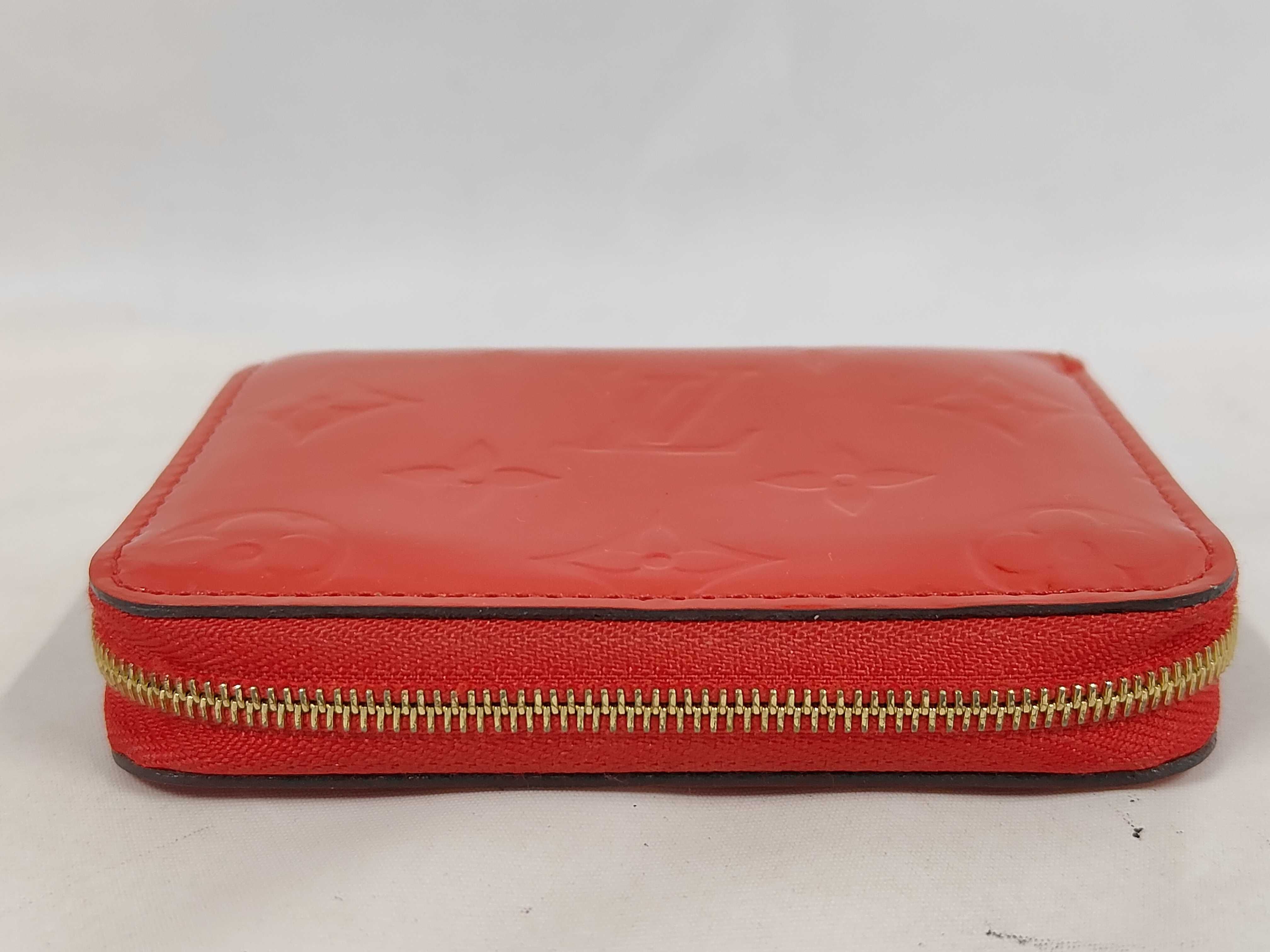 Vernis Louis Vuitton Vernis Zippy Coin Purse Cerise Wallet — view 5
