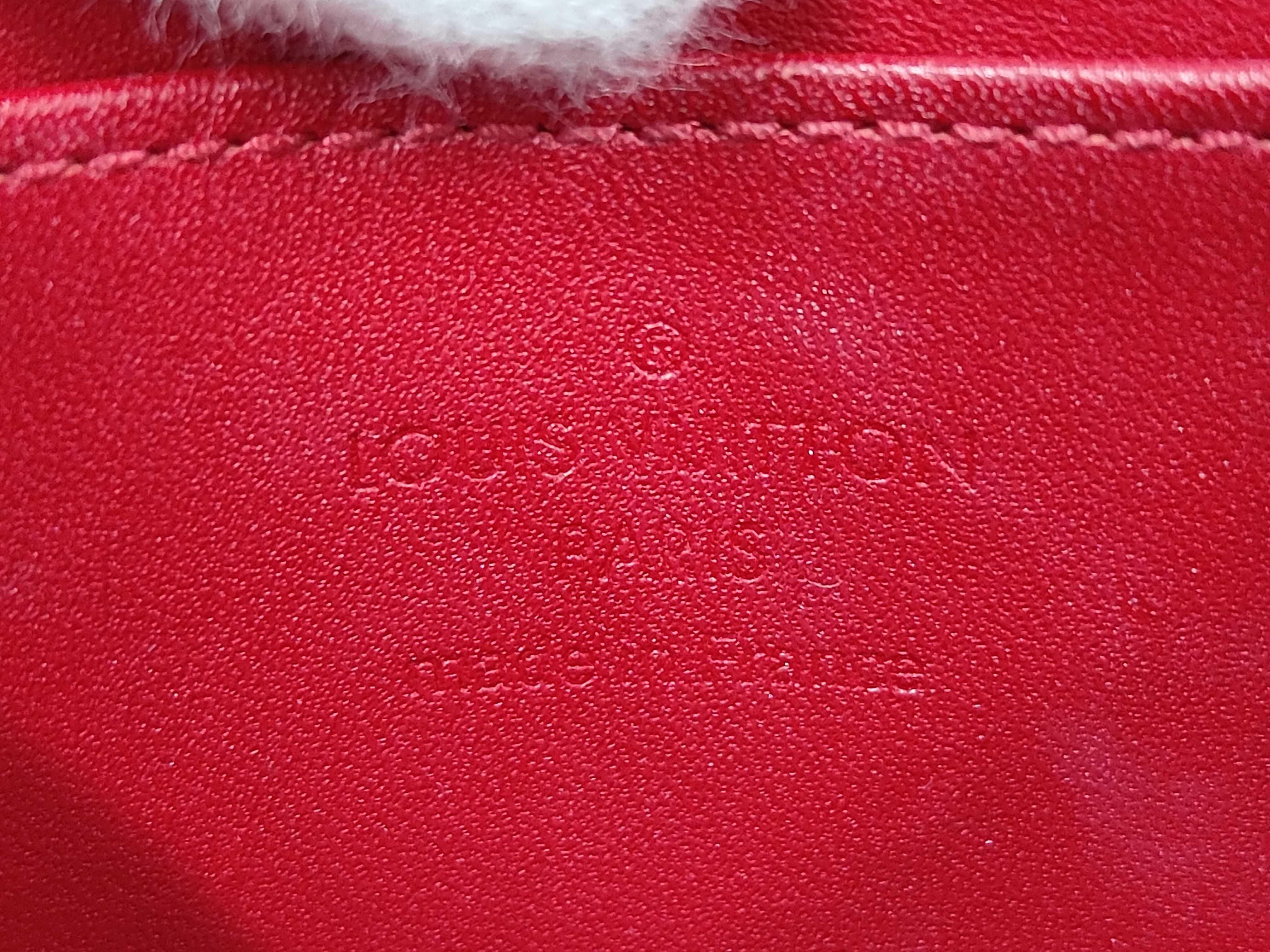 Vernis Louis Vuitton Vernis Zippy Coin Purse Cerise Wallet — view 9