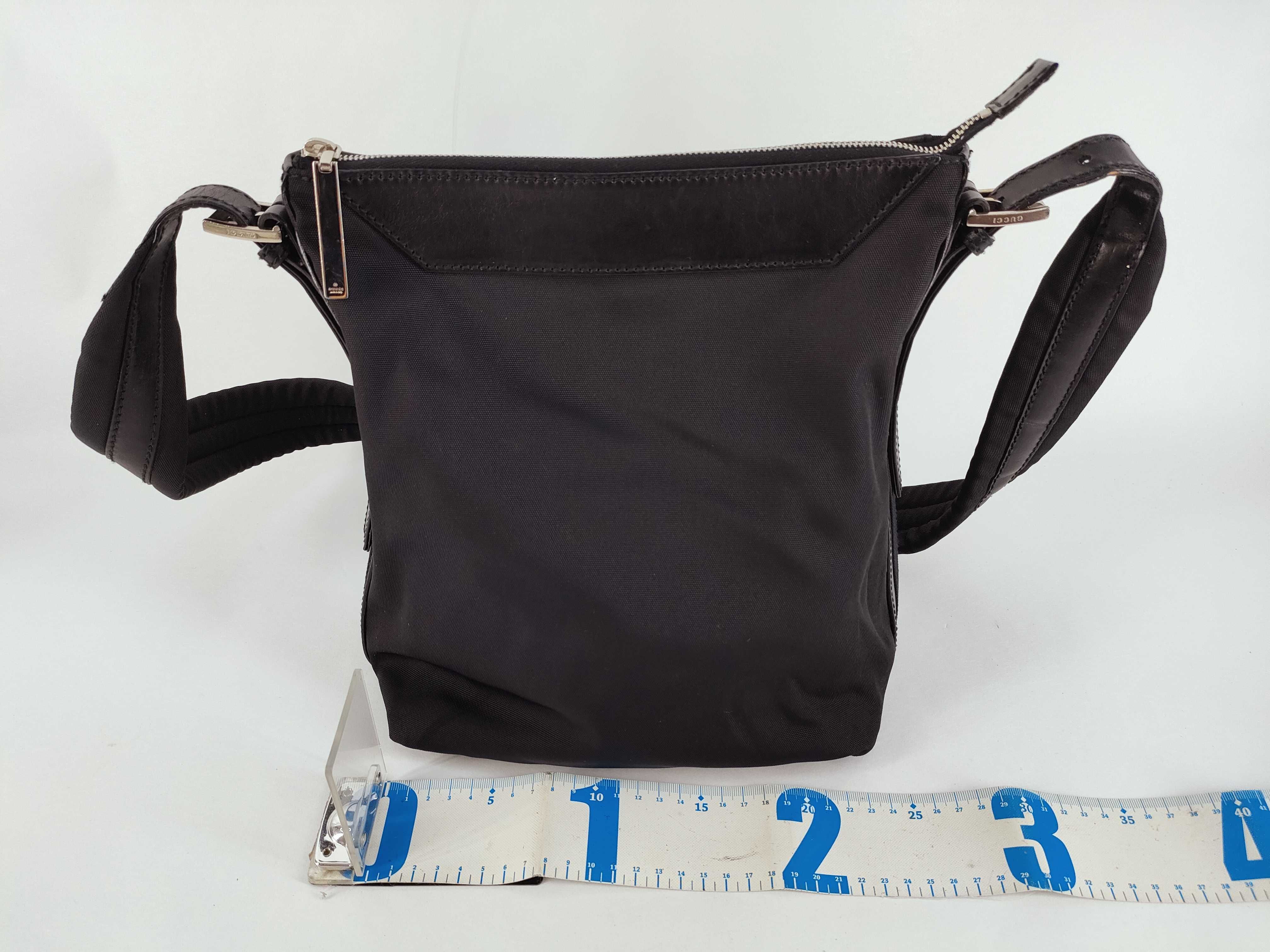 logo nylon shoulder bag — view 2