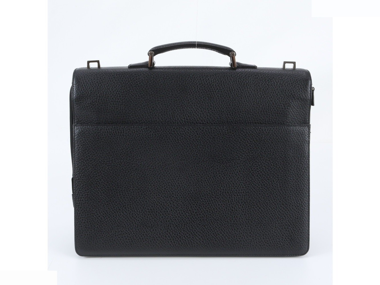 Leather business bag, briefcase, tote bag, for commuting. — view 3