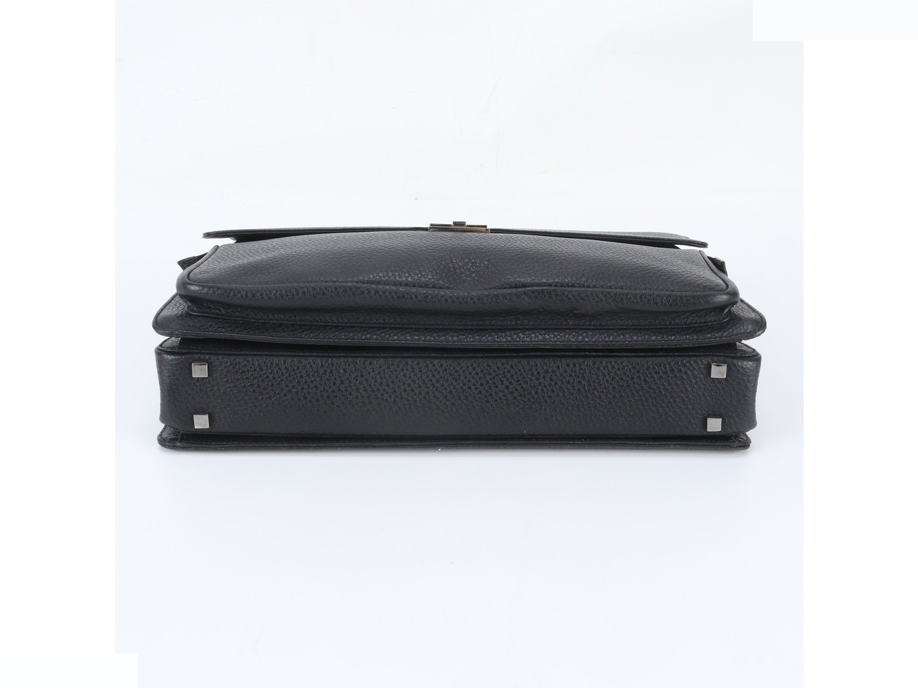 Leather business bag, briefcase, tote bag, for commuting. — view 5