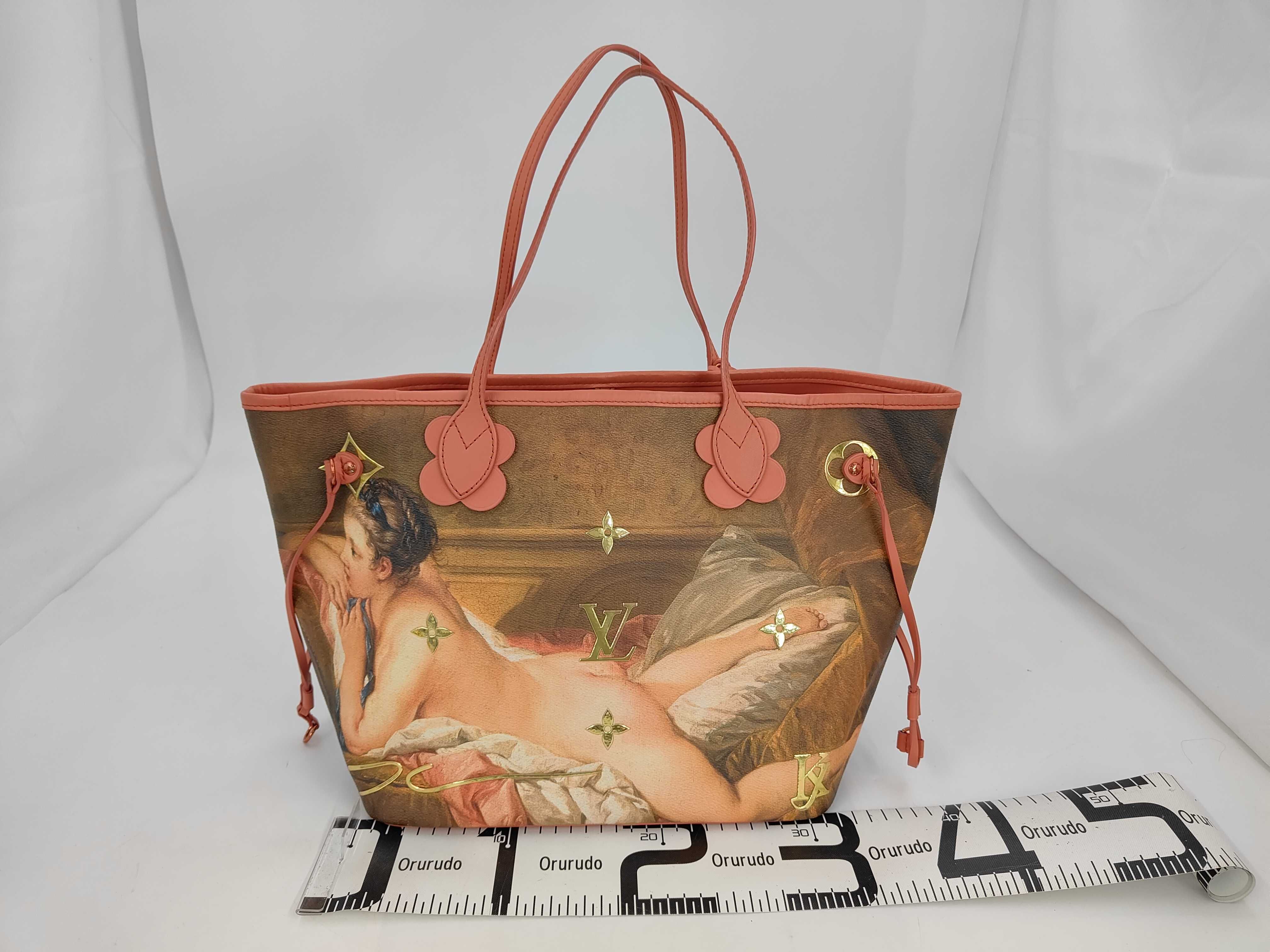 Monogram Certy Masters Collection Neverfull MM Tote Bag — view 2