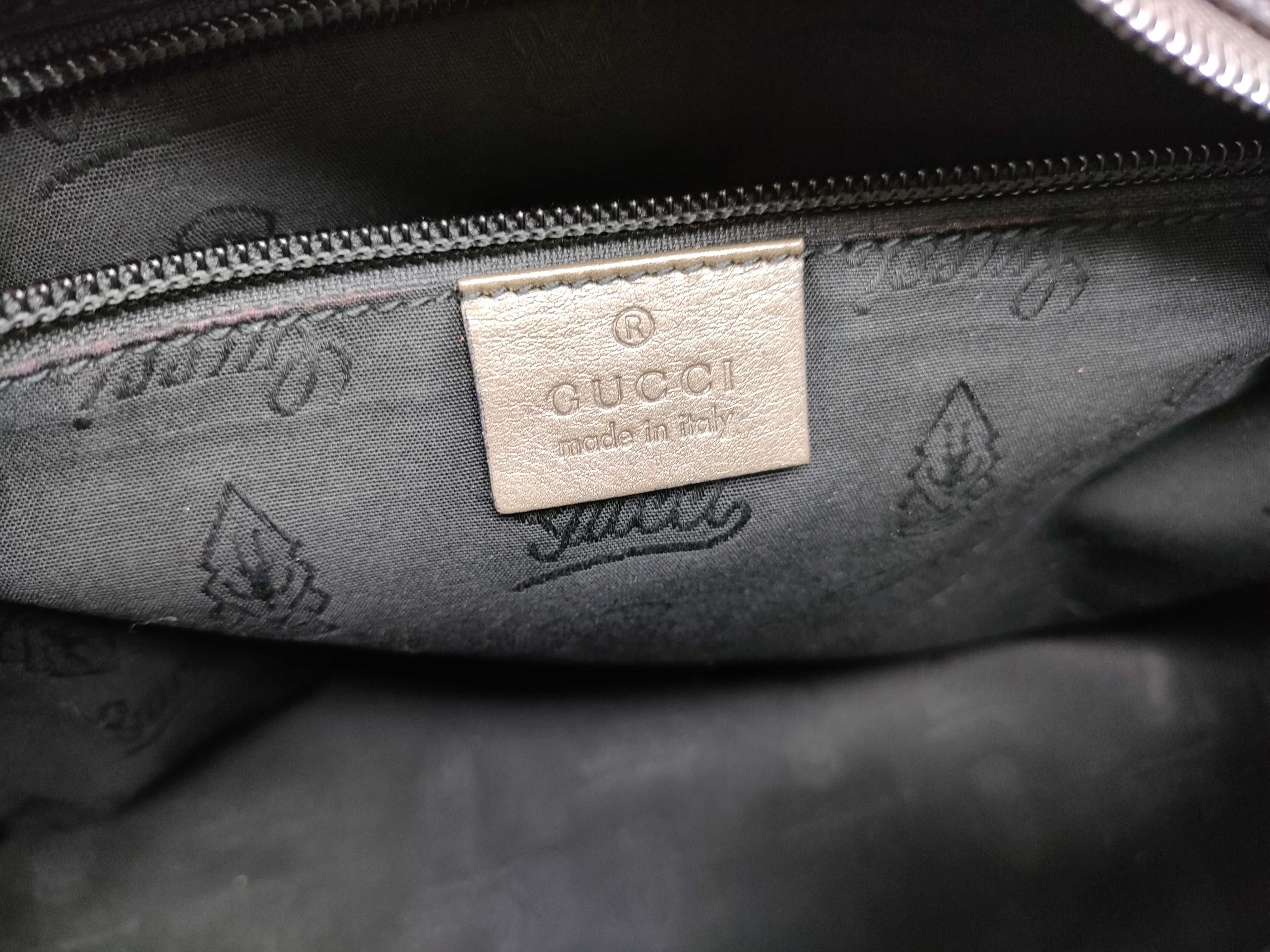 GG Imprime Gucci Tote Bag GG Imprime Gray Gold 211138 Tote Bag — view 12