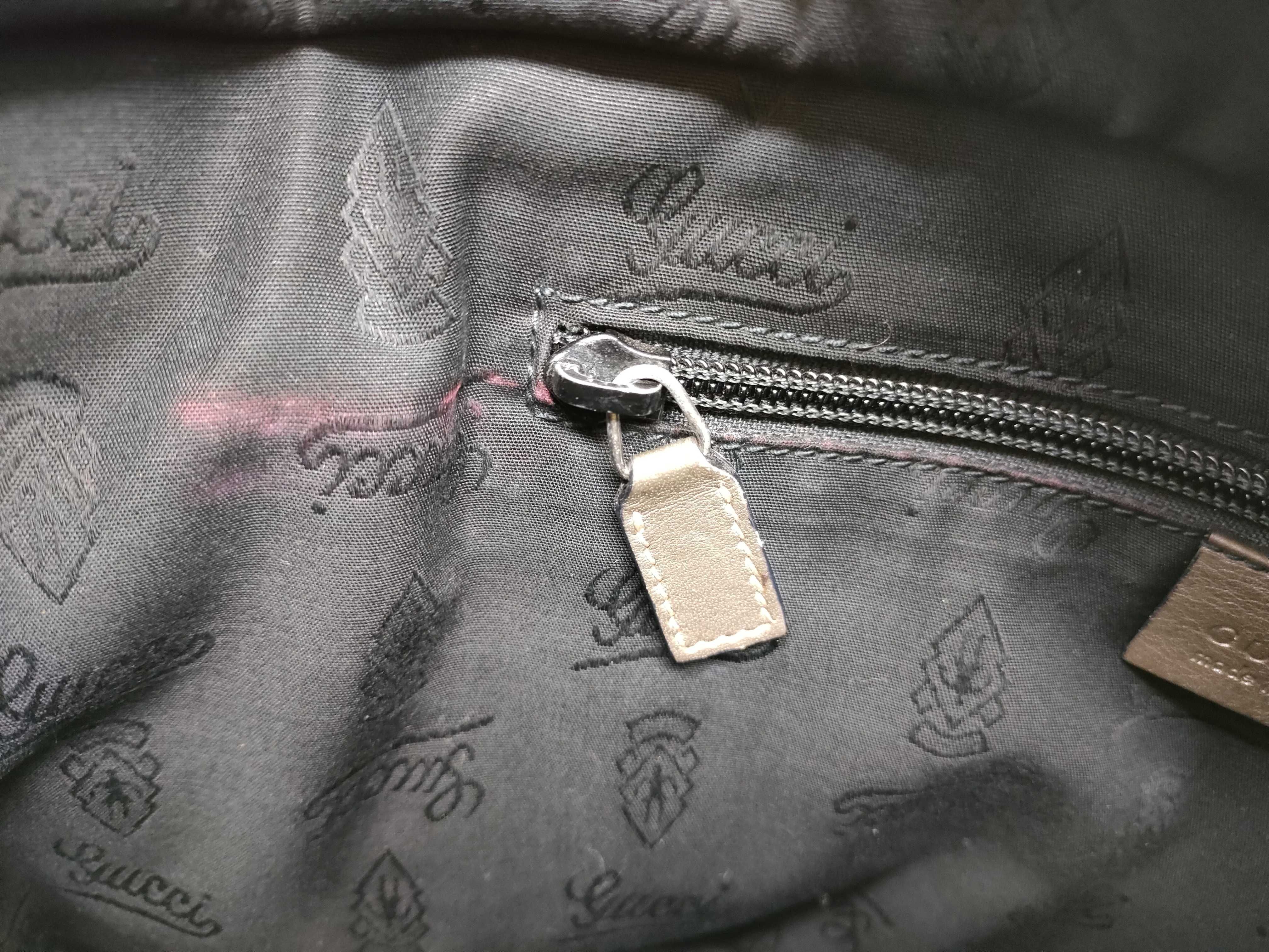 GG Imprime Gucci Tote Bag GG Imprime Gray Gold 211138 Tote Bag — view 13