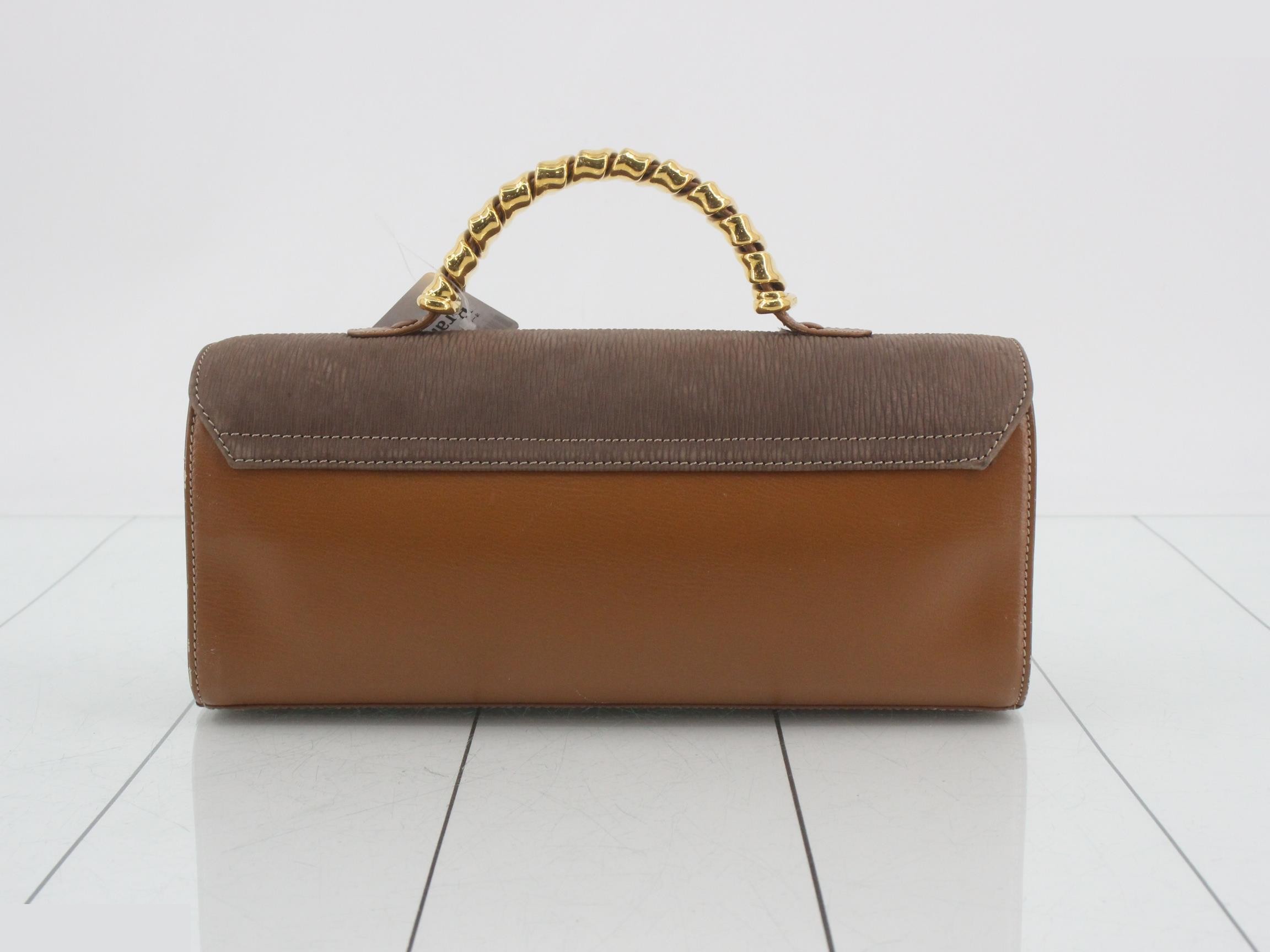 Velázquez Twist Leather Handbag — view 2