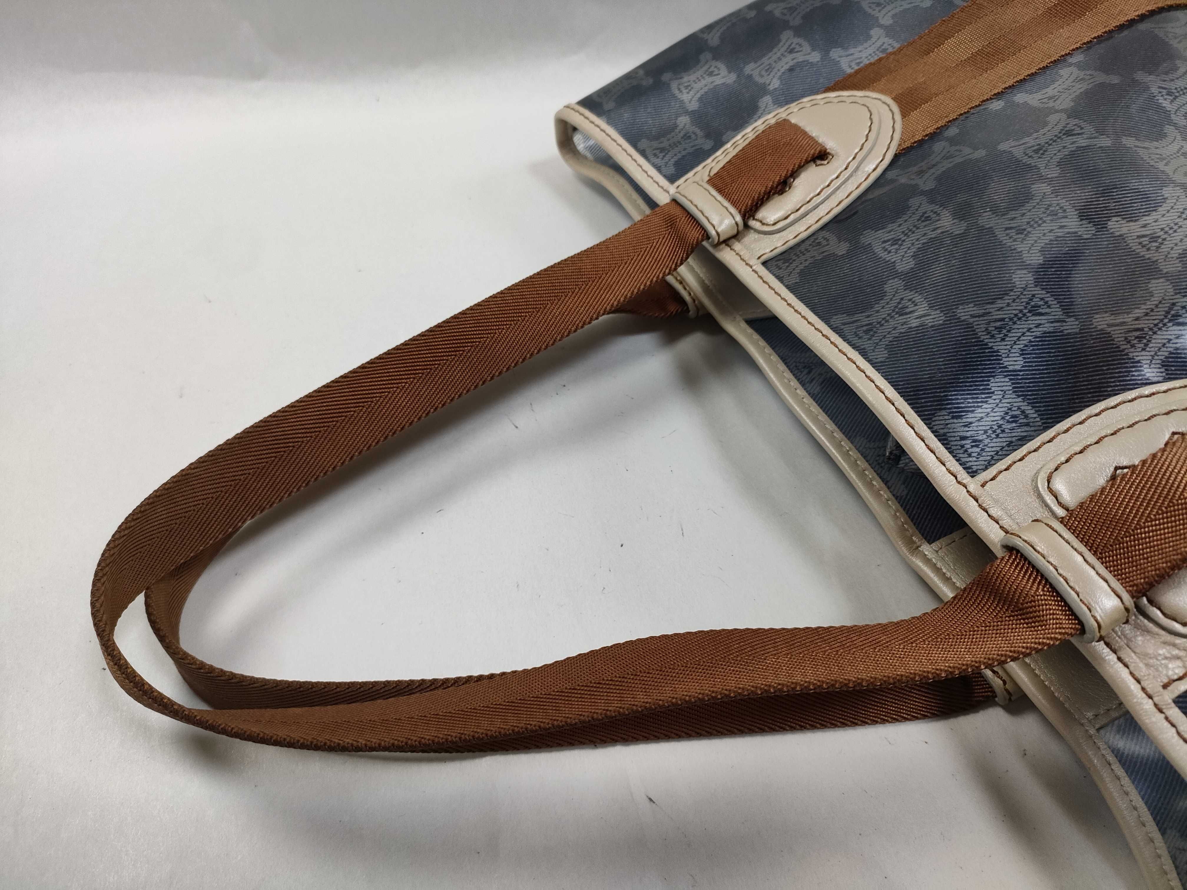 Paris Macadam Vinyl Handbag with Pouch — view 3