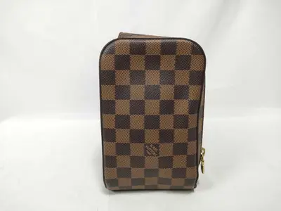 Damier Geronimos N51994 CA0130 Brown Shoulder Bag