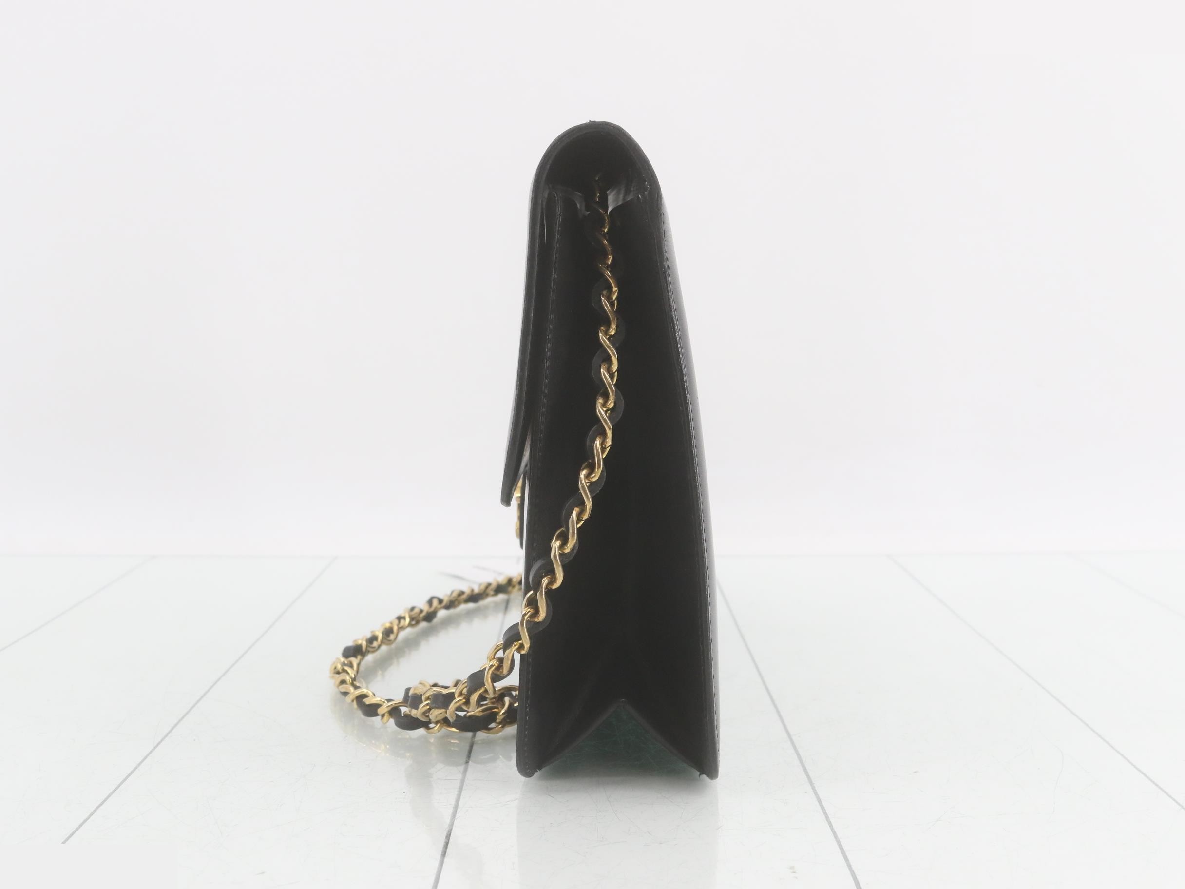 Coco Mark Calf Chain Shoulder Bag — view 3