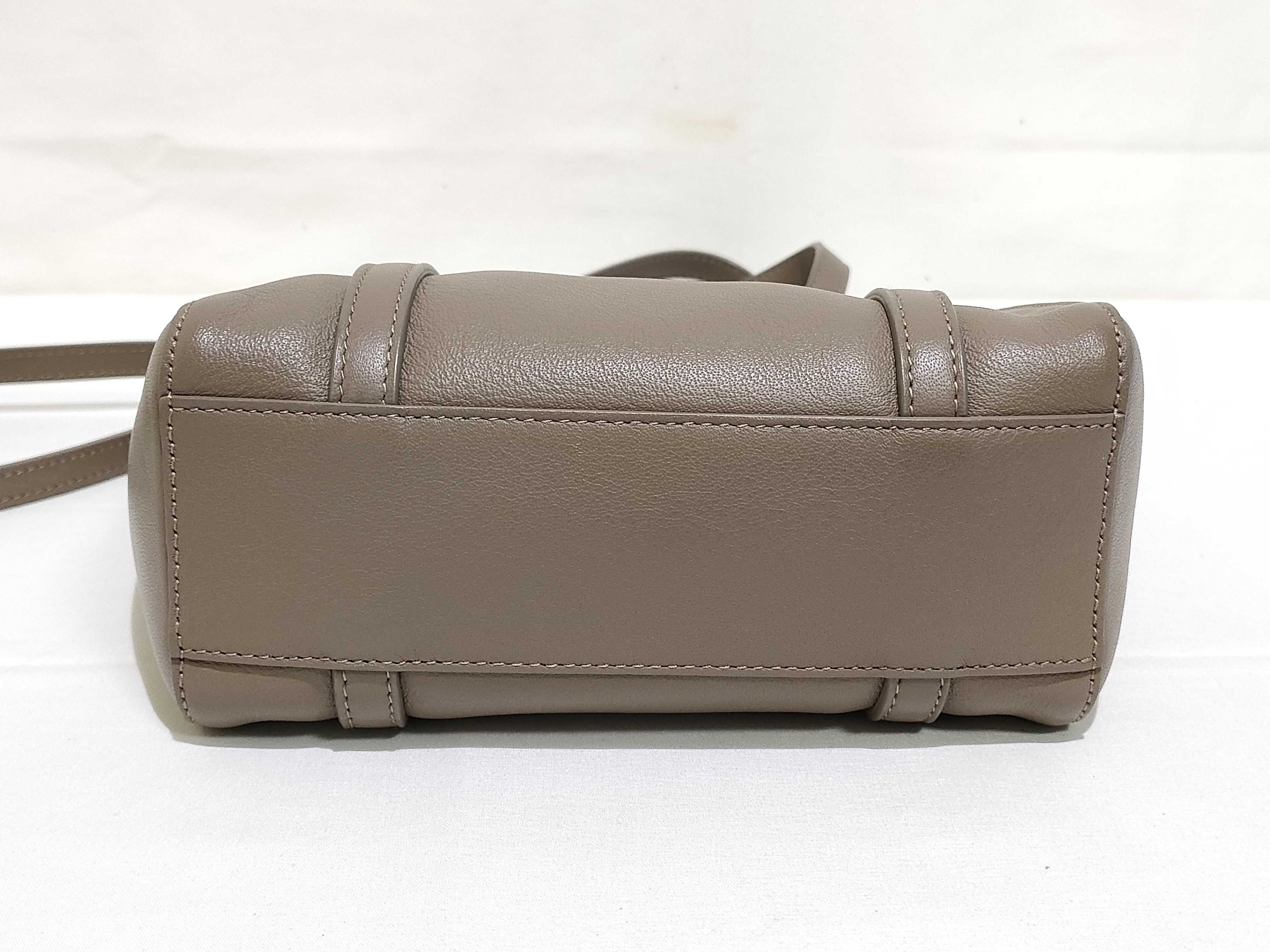 Everyday Tote XXS Leather 2-Way Tote Bag Beige 551815 Tote Bag — view 7